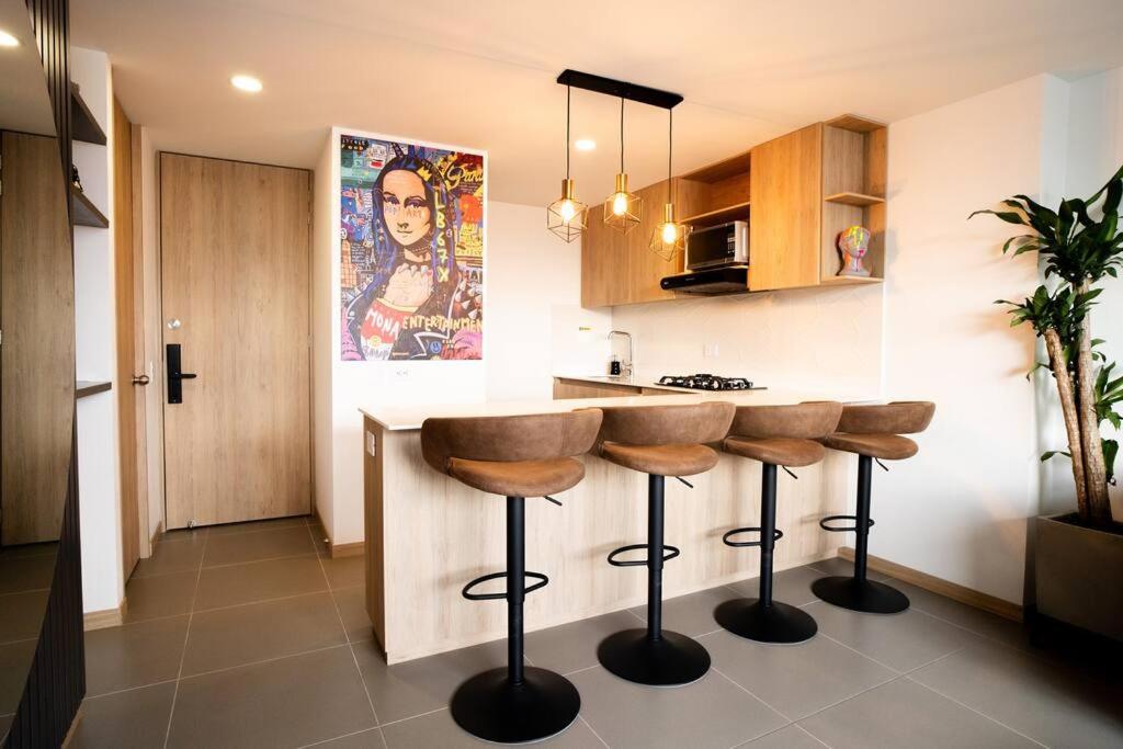 Amazing cozy & new flat 3 bedrooms in Medellin best location