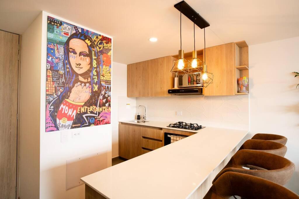 Amazing cozy & new flat 3 bedrooms in Medellin best location