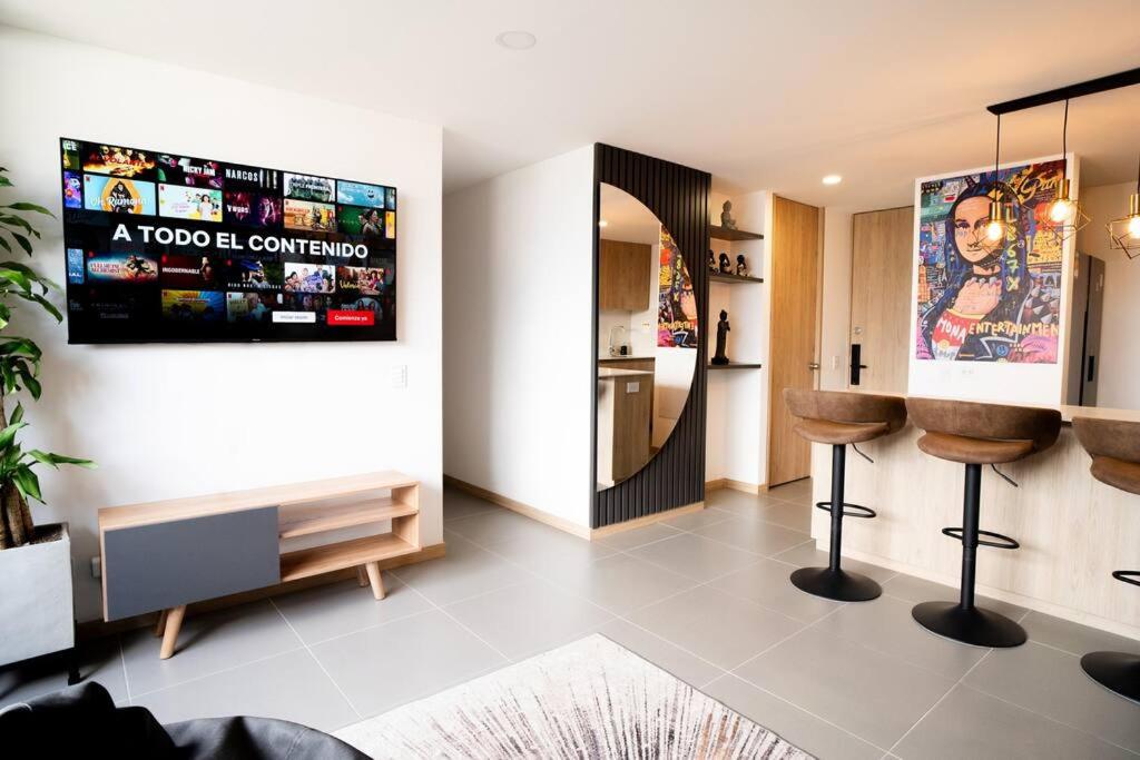 Amazing cozy & new flat 3 bedrooms in Medellin best location
