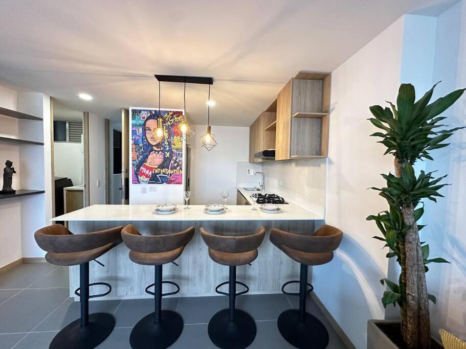 Amazing cozy & new flat 3 bedrooms in Medellin best location