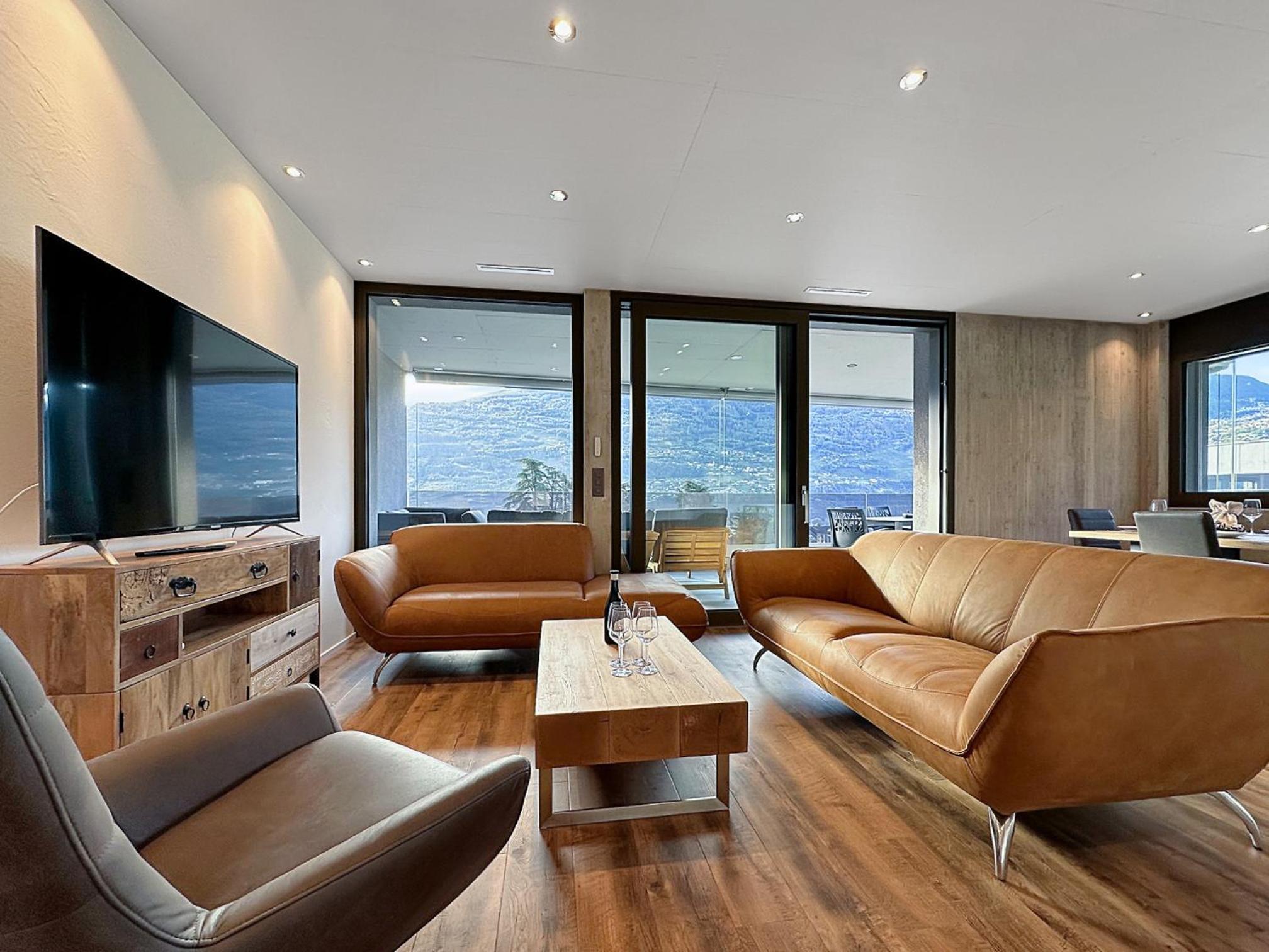 Majestic & Exclusive View of Sion - Swiss Alps