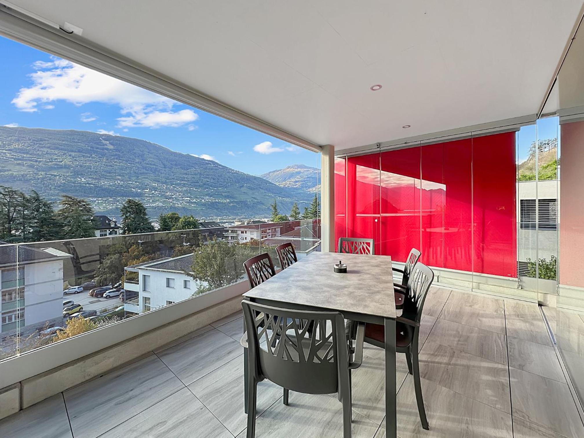 Majestic & Exclusive View of Sion - Swiss Alps