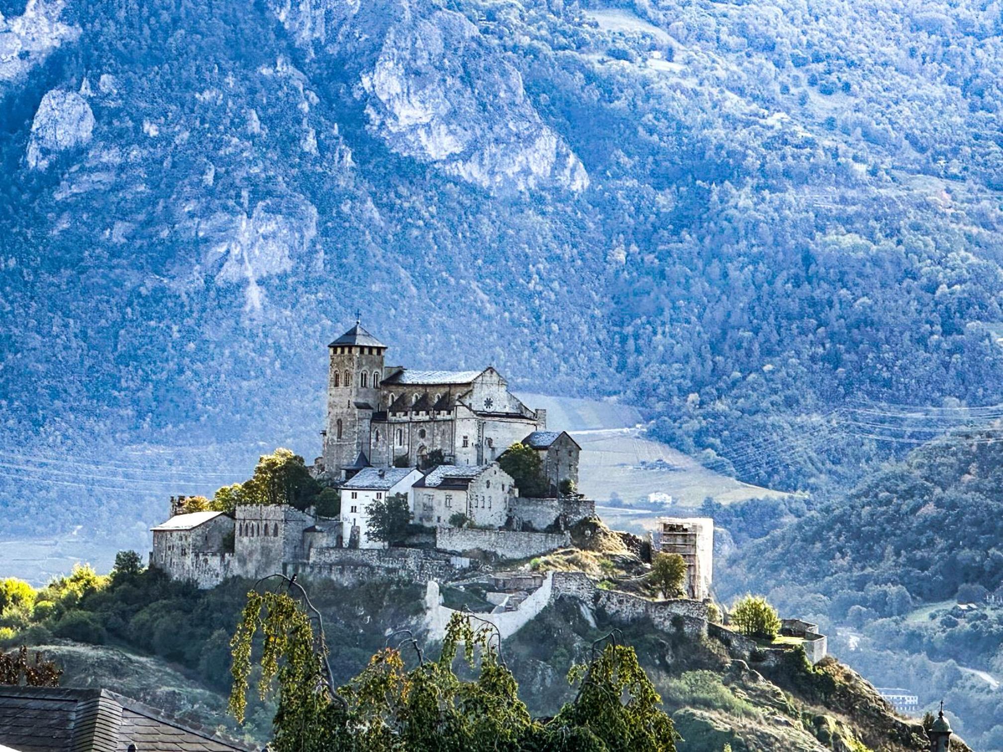 Majestic & Exclusive View of Sion - Swiss Alps