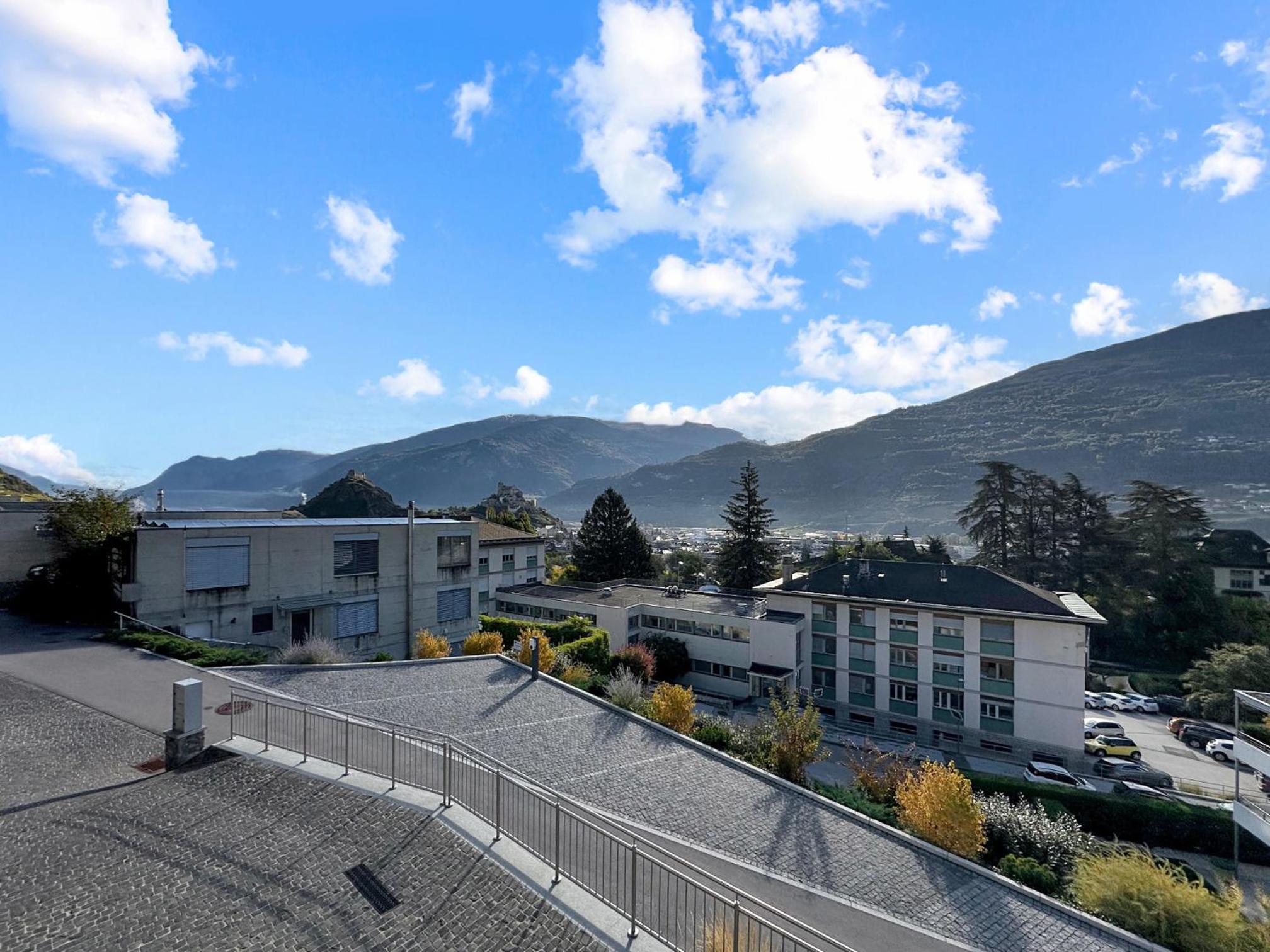 Majestic & Exclusive View of Sion - Swiss Alps