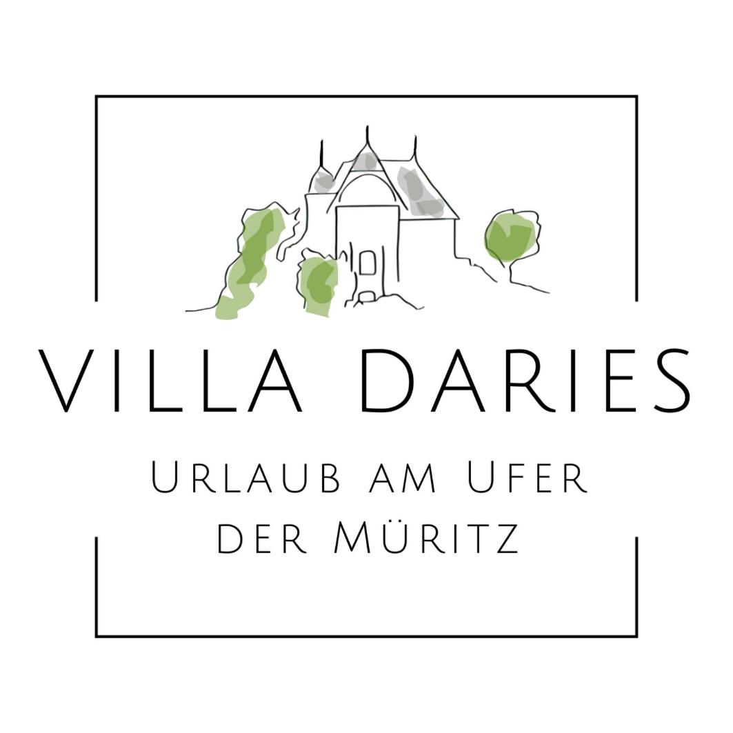 Villa Daries - Ferienwohnung mit eigenem Müritzstrand