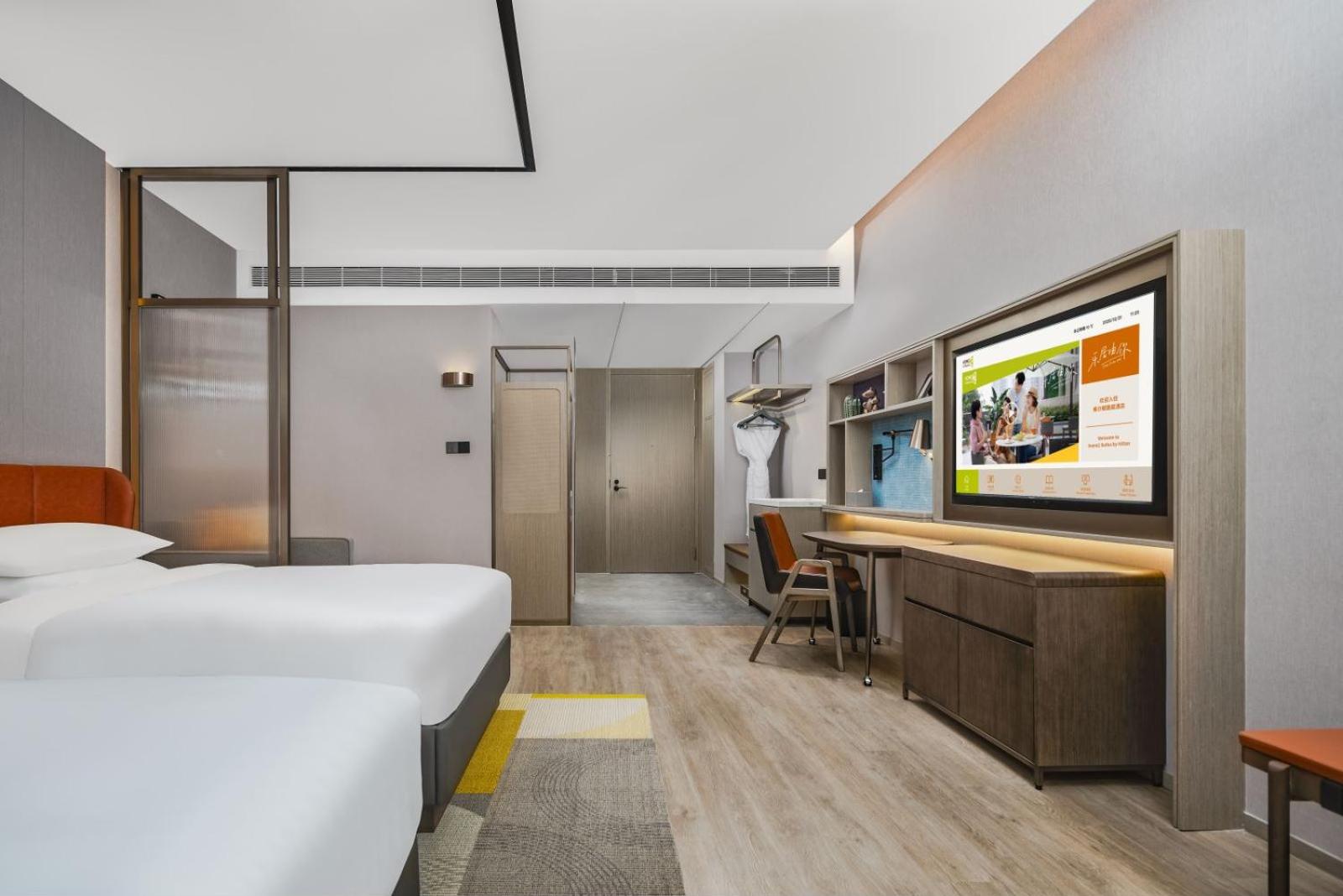 Home2 Suites By Hilton Hotel Guangzhou Baiyun International Airport Huadu Plaza Branch - Free Shuttle Bus to Guangzhou Baiyun International Airport & Free 