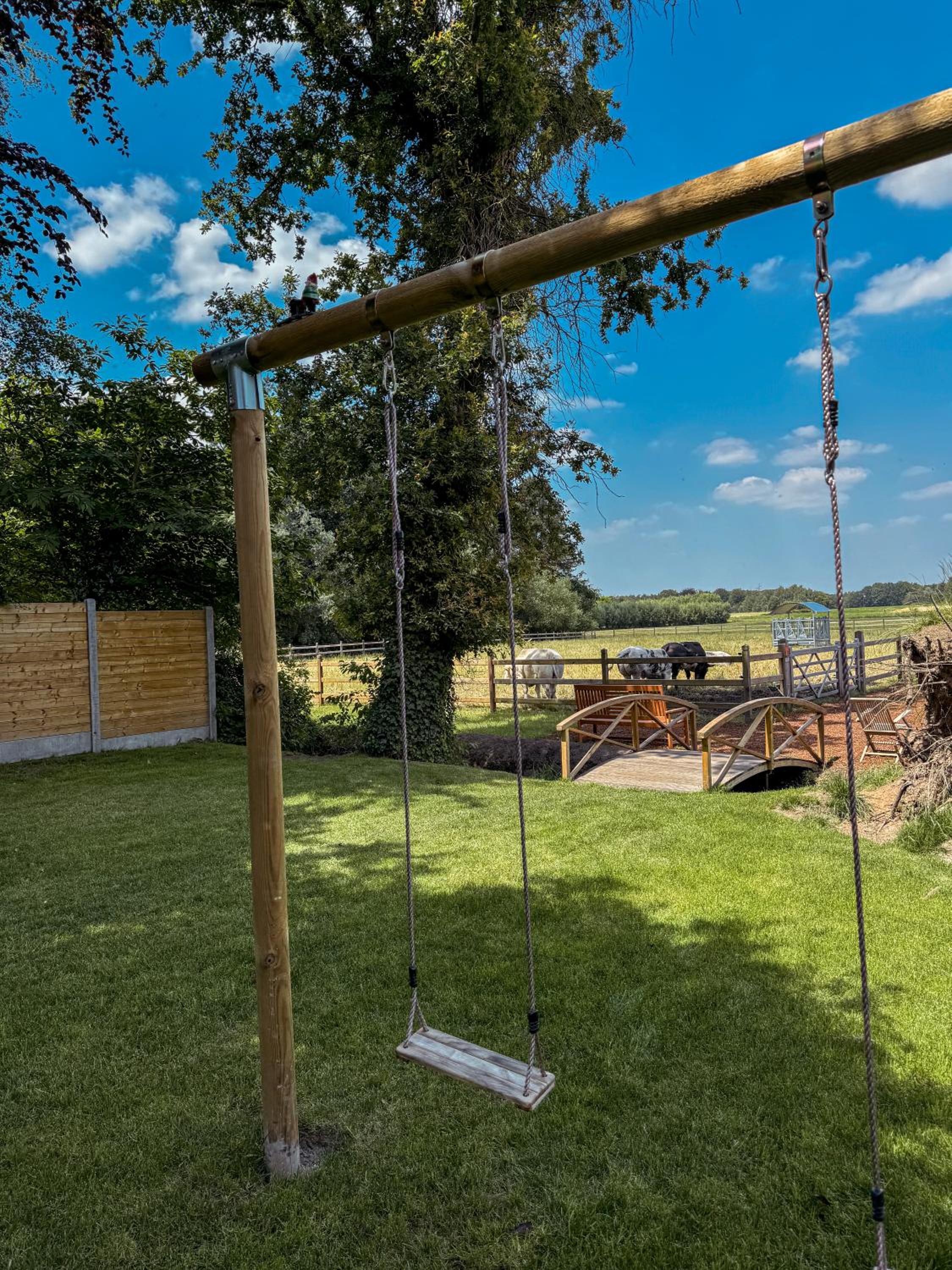 Kindvriendelijke vakantiewoning Happy Cow-ter