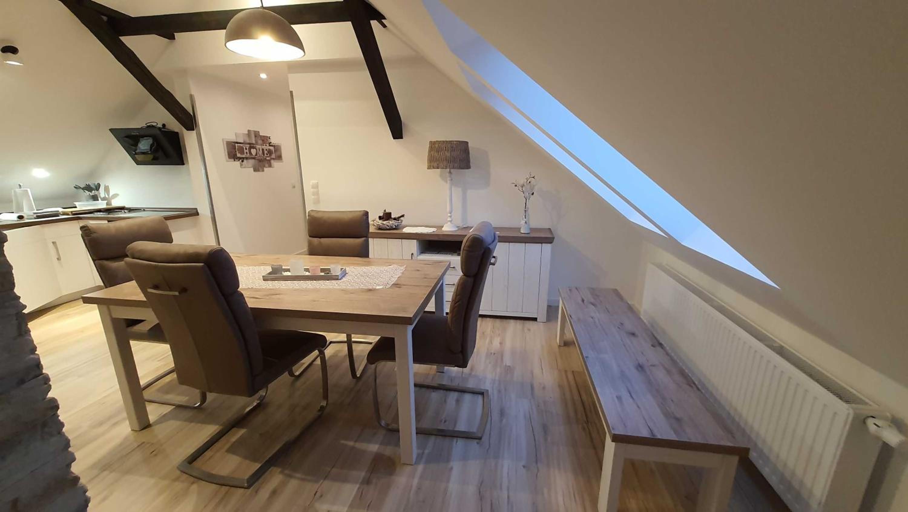 5 Sterne Ferienwohnung Dewichow mit Wasserblick & WLAN