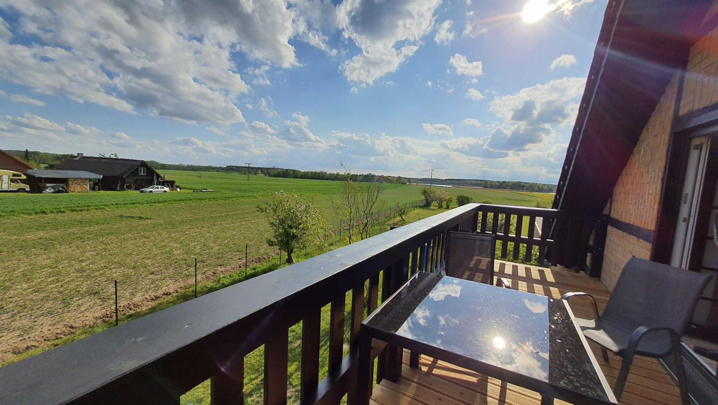 5 Sterne Ferienwohnung Dewichow mit Wasserblick & WLAN