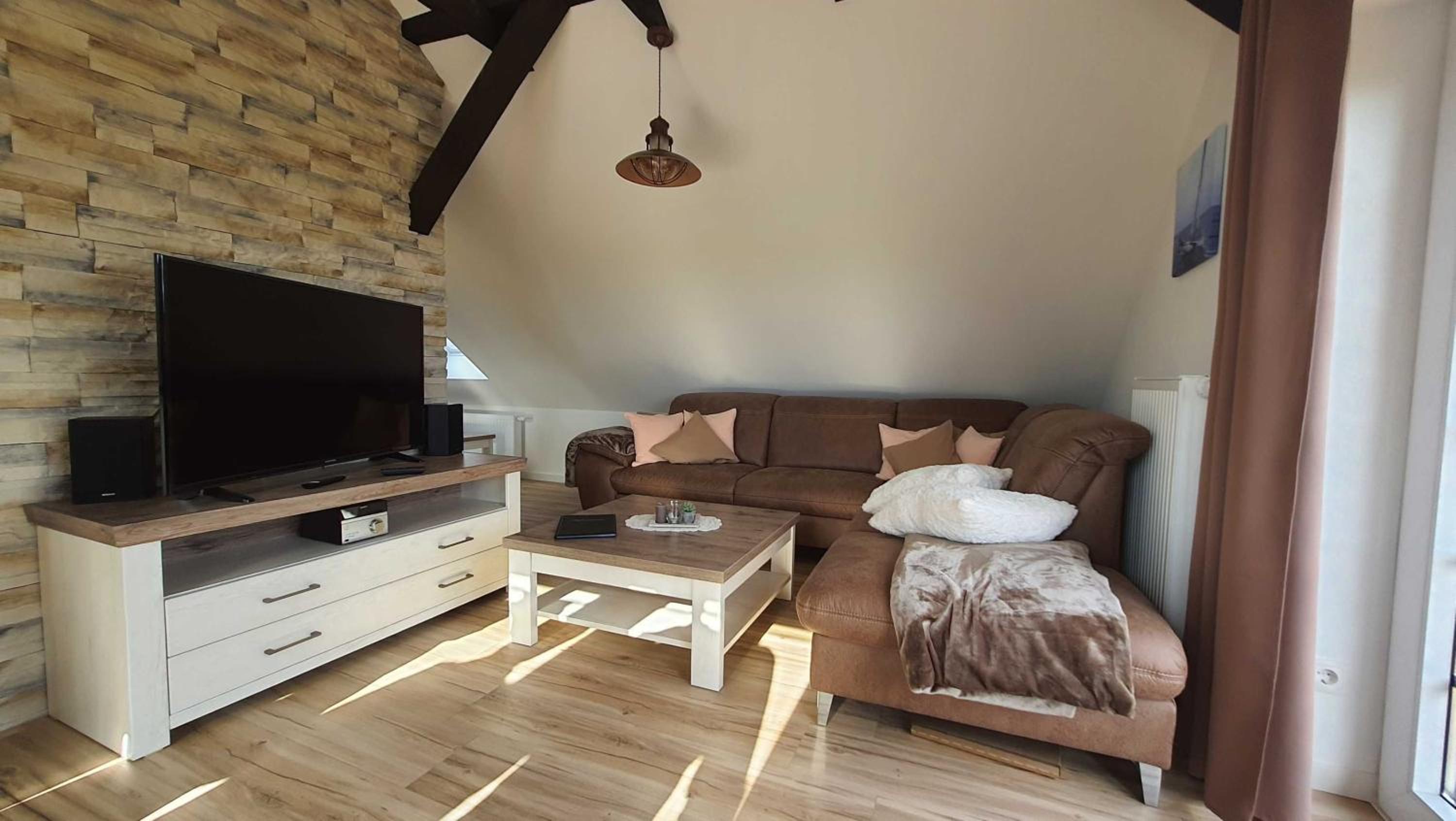 5 Sterne Ferienwohnung Dewichow mit Wasserblick & WLAN