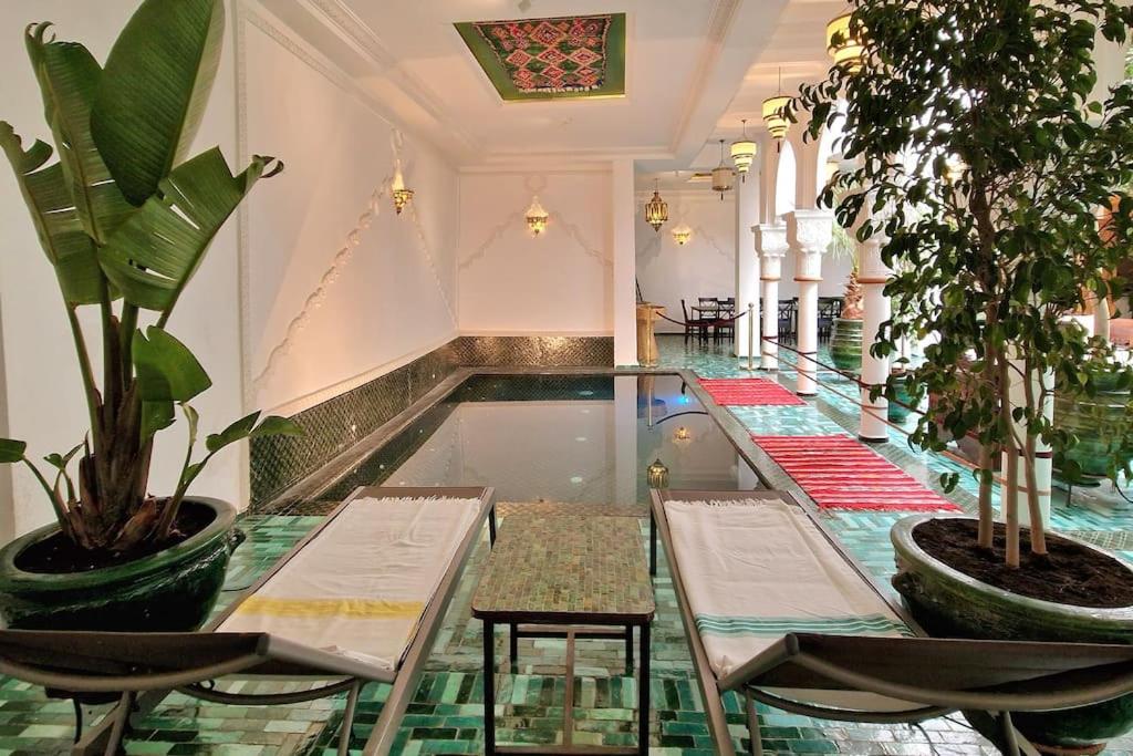 Riad LakLak Nouvelle 400m2 mit Pool in der Medina