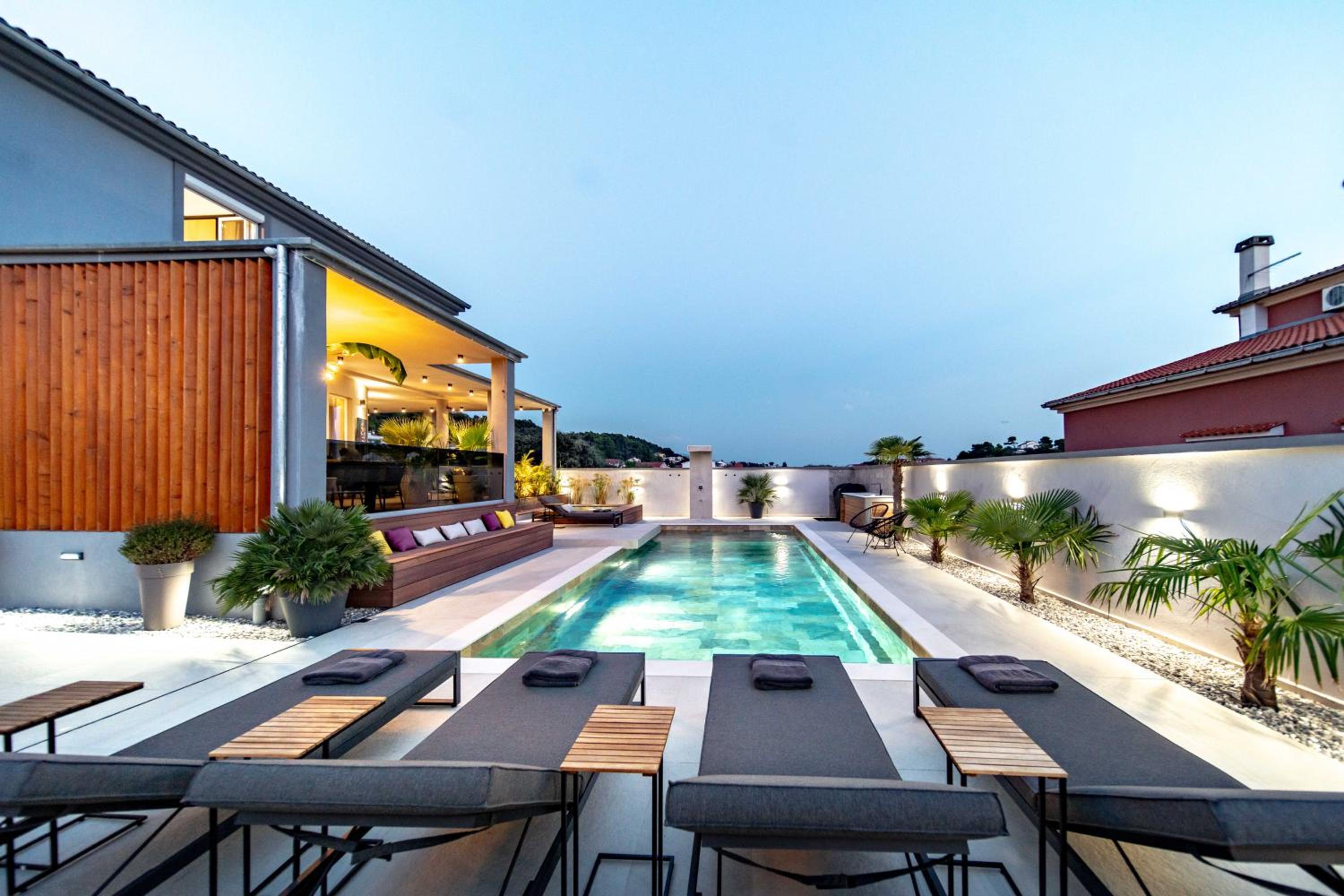 Private Wellness Villa on Rab - Rab Rental Villa with Pool Jacuzzi Sauna and Total Privacy view 2