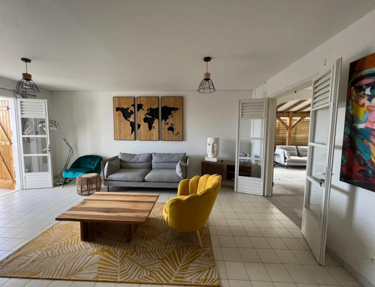 Villa Arawak,3 chambres, piscine, jacuzzi, plage view 3