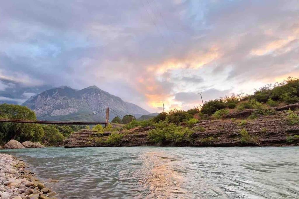 Secluded house Vjosa river