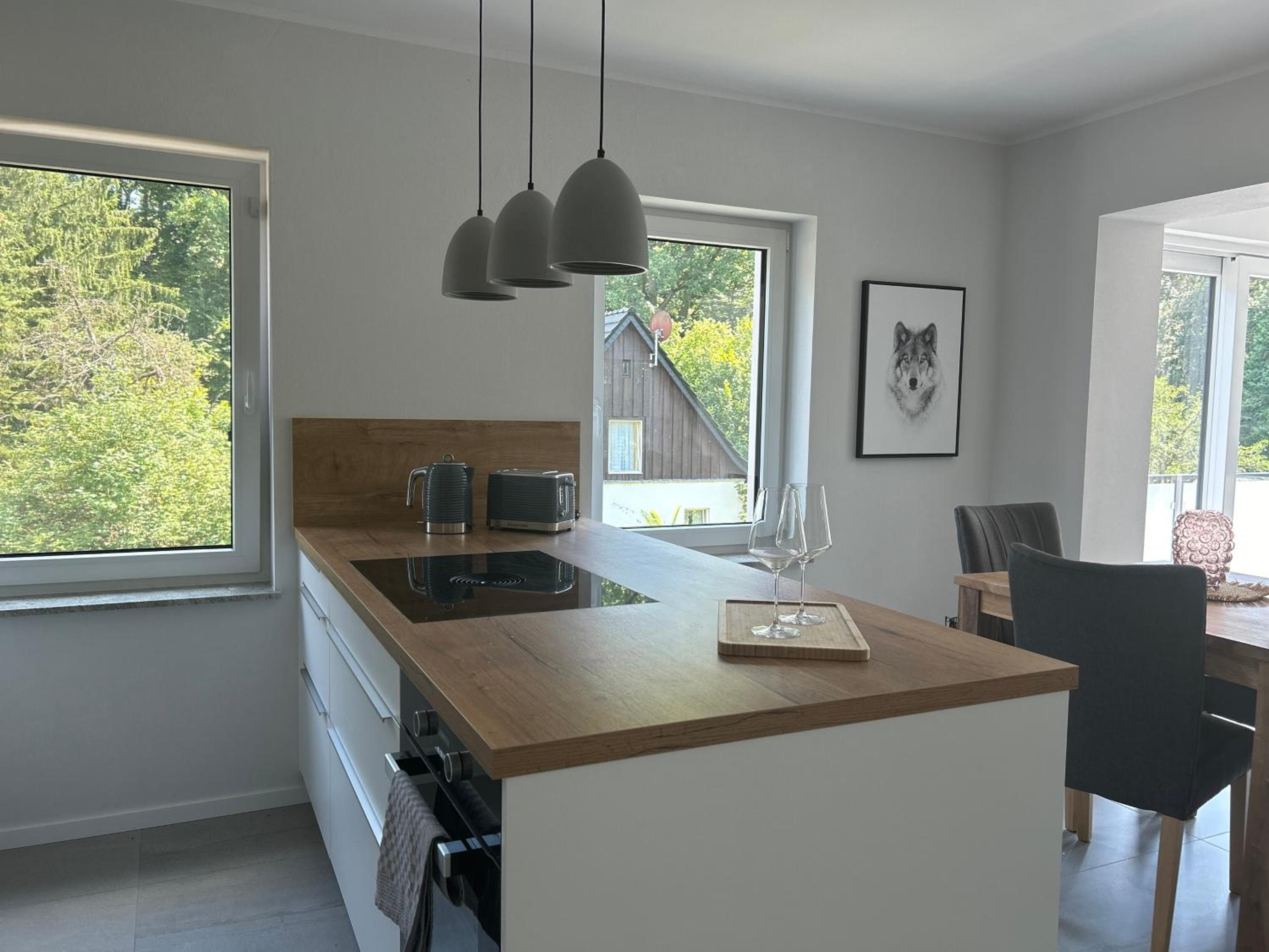 Ferienwohnung Waldesruh mit Kaminofen und Balkon - Property Image 13