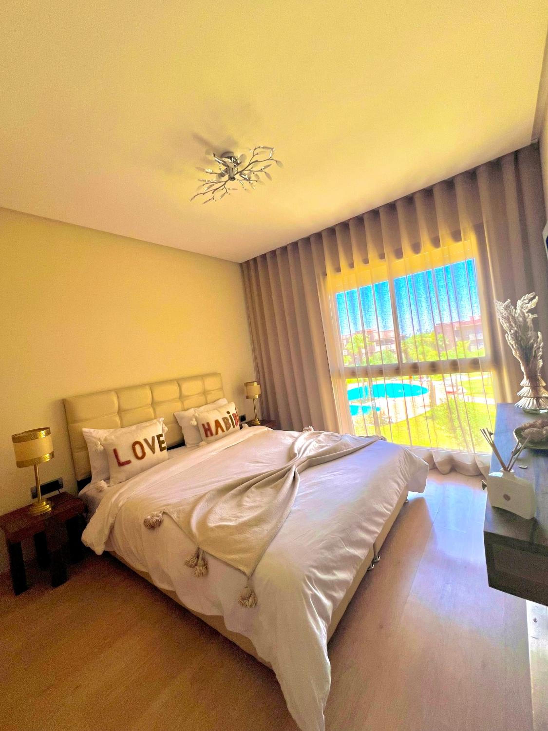Marrakech Prestigia appartement vue piscine golf endroit calme