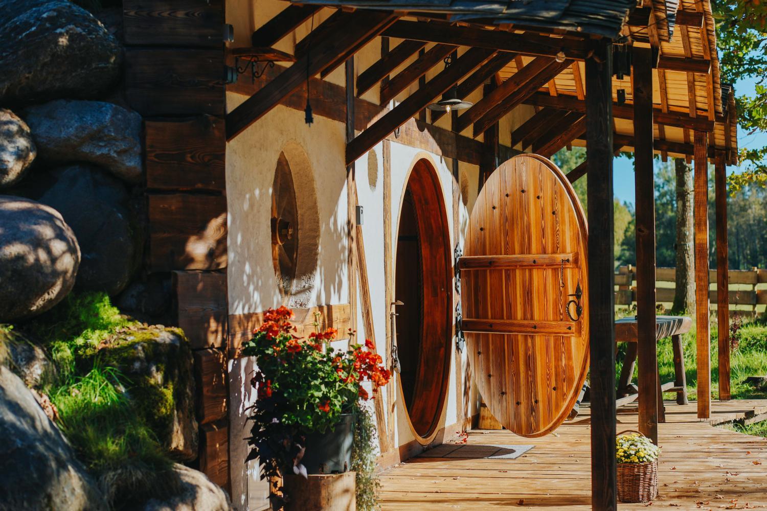 Hobbit house view 2