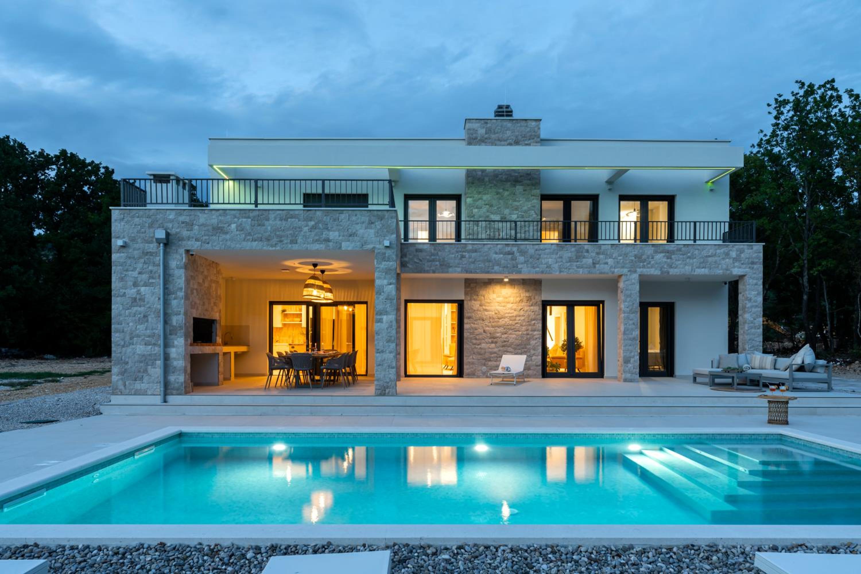 Villa Wellbeing Imotski Croatia heated pool , spa and ultimate privacy