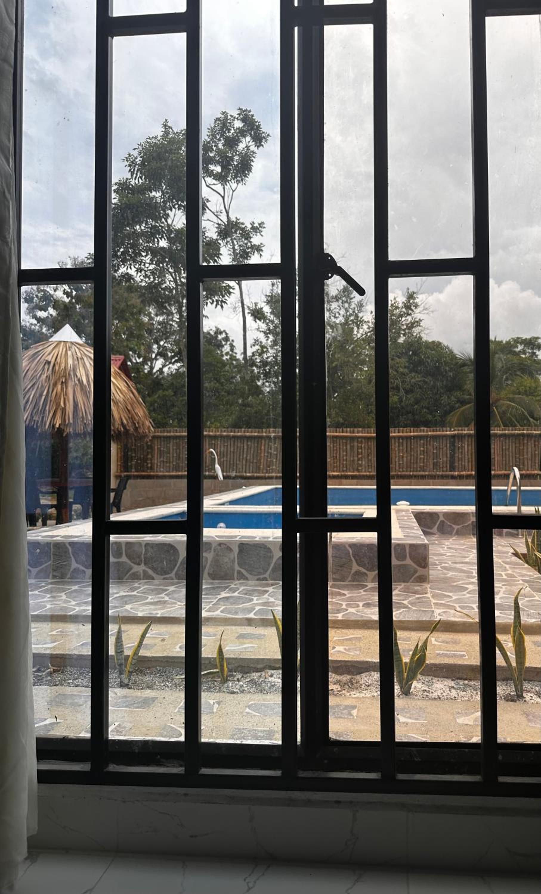 Cabaña con piscina privada