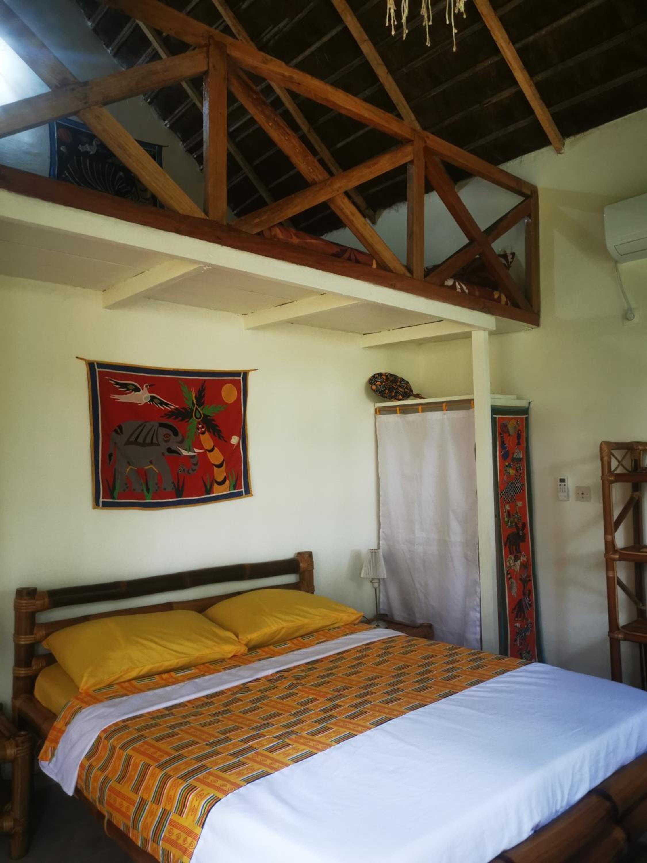 Bungalow accés direct plage privée 