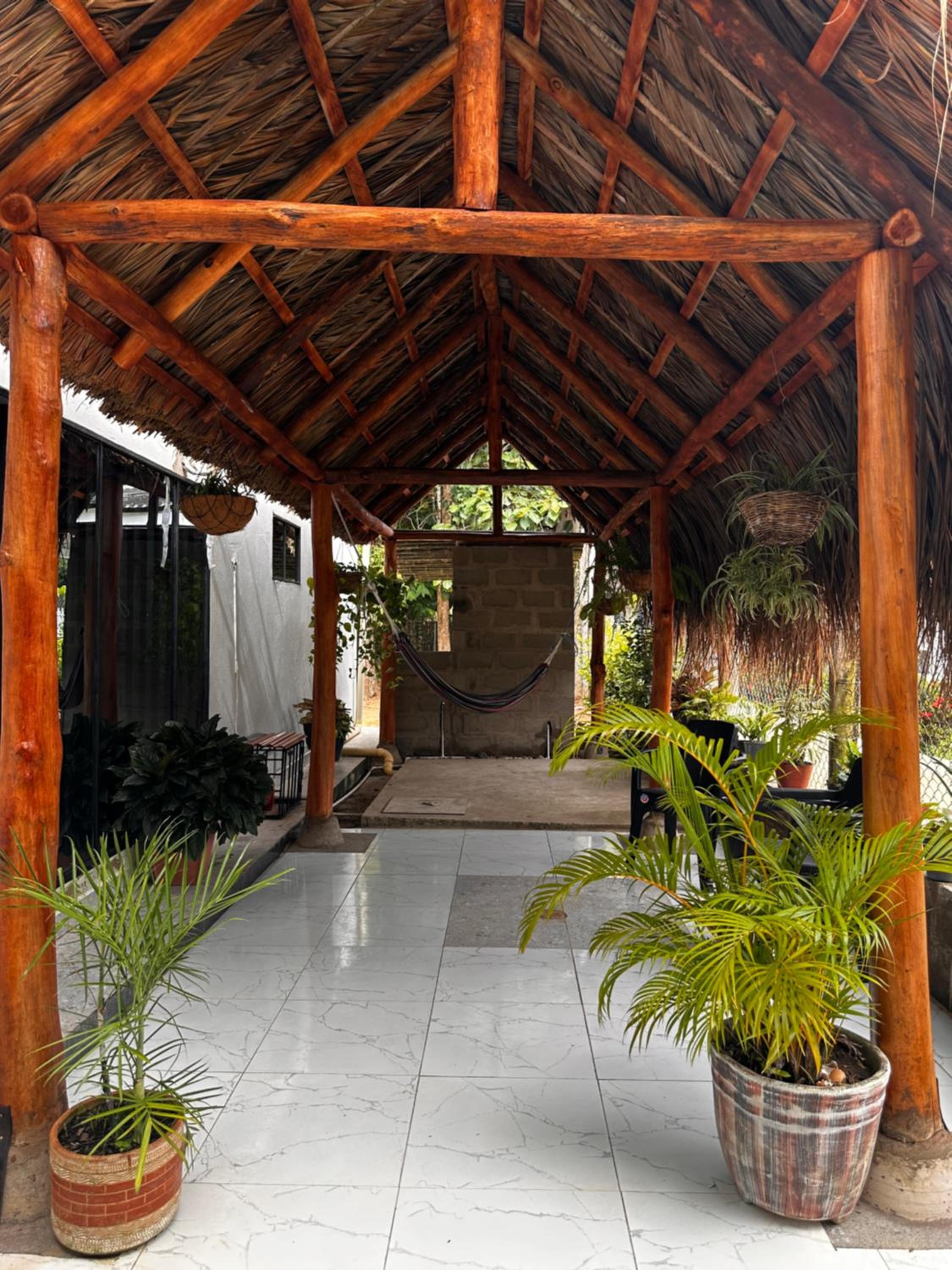 Cabaña con piscina privada