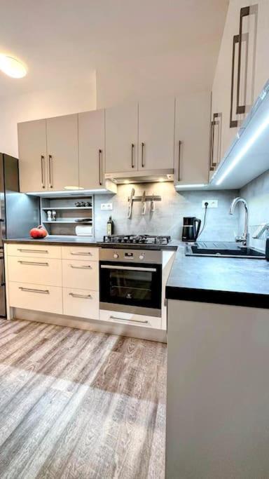 Apartmán s balkonem u parku & 15 minut do centra
