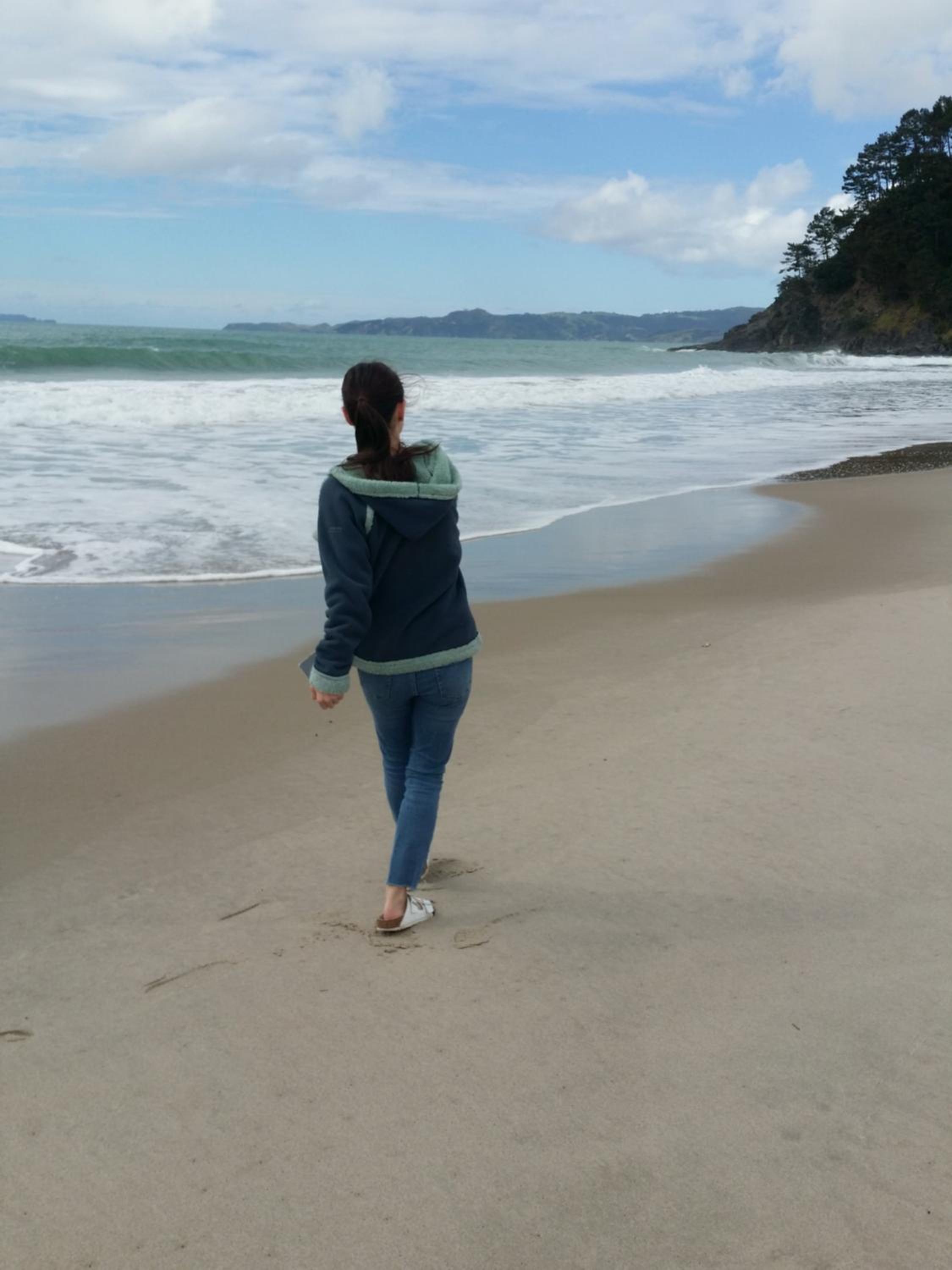Whangapoua waves