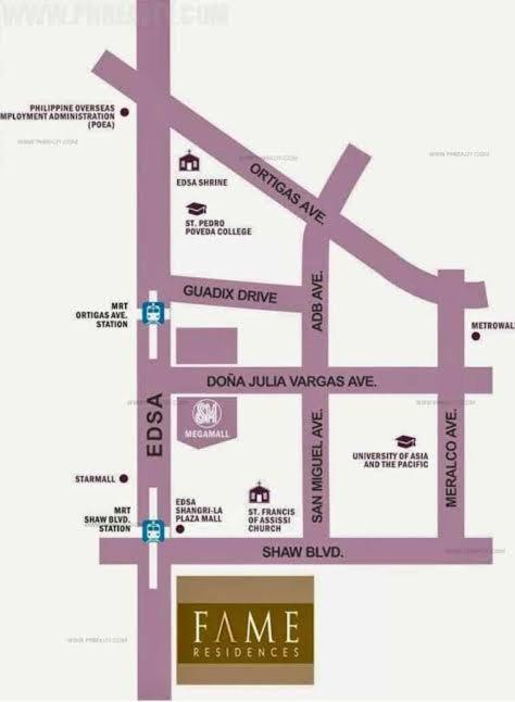 Fame Residences Mandaluyong 1 BR with two Big TV with Balcony view 4