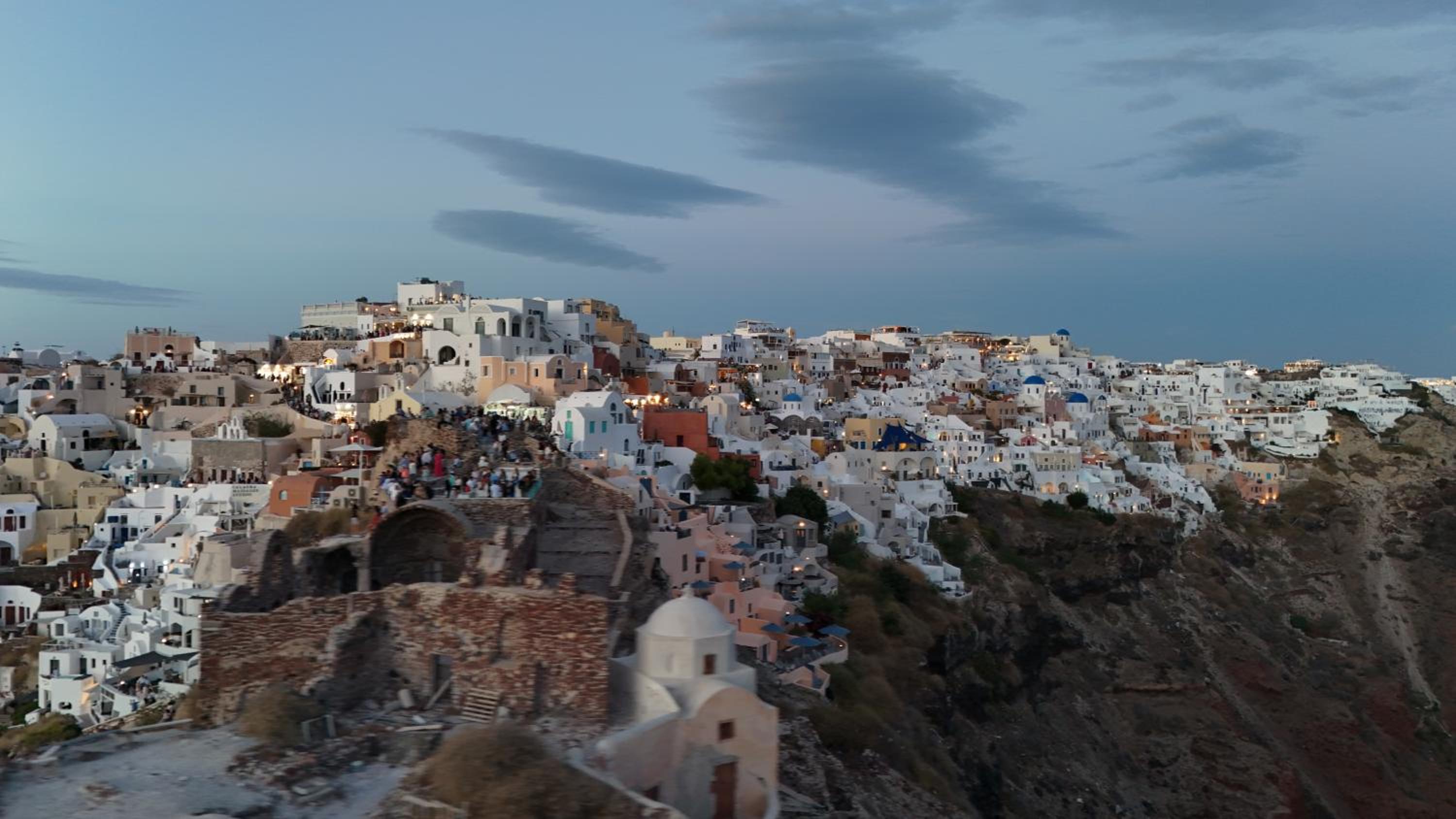 Little Rock Villa - Oia view 3