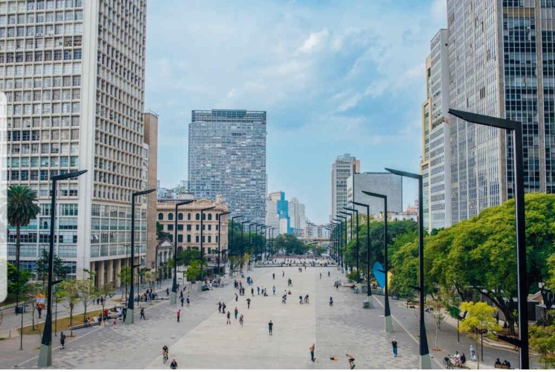 Apartamento com 2 dormitórios no Centro de São Paulo - Acomoda até 6 pessoas