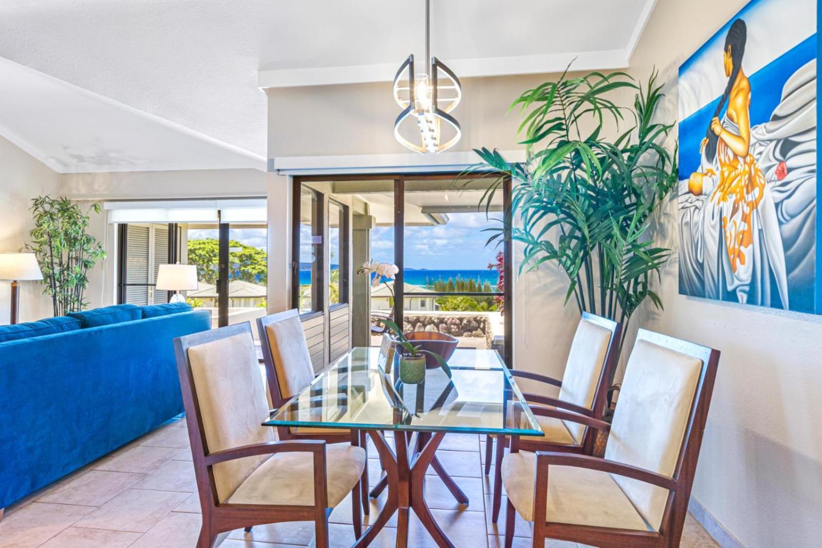 KBM Resorts: Kapalua Golf Villa KGV-24P2 Remodeled Ocean View Includes Rental Car view 5