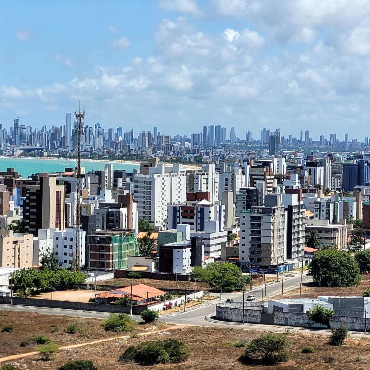 Apt na praia de Ponta de Campina