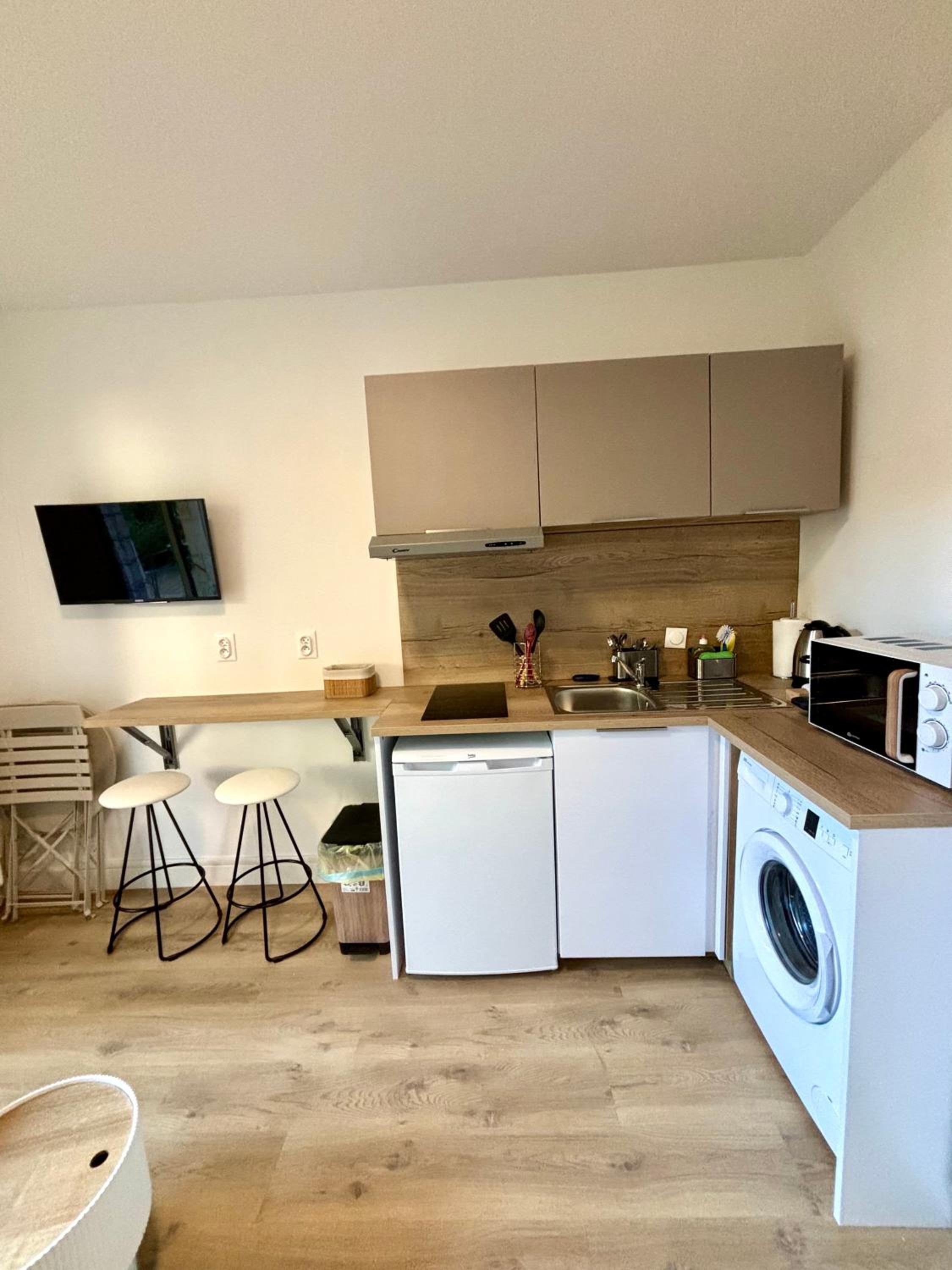 Le nid, Studio en rez de jardin DEAUVILLE