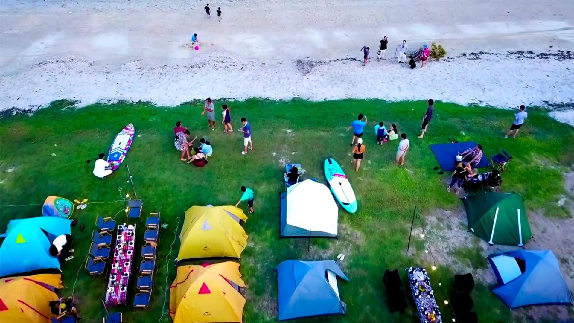 Cá heo camping view 3