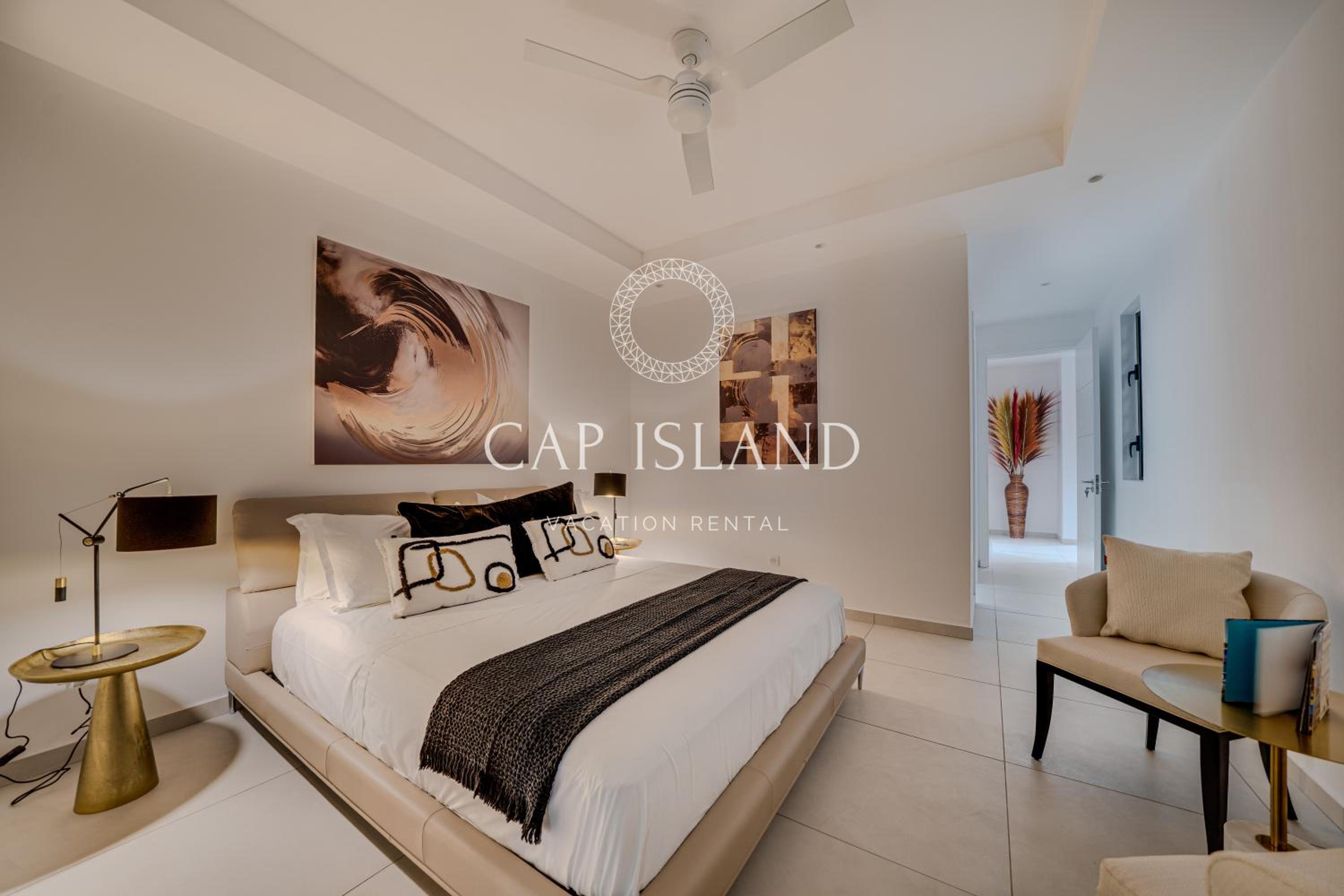 Luxueuse villa ISA 3ch en suite, 5min des plages view 3