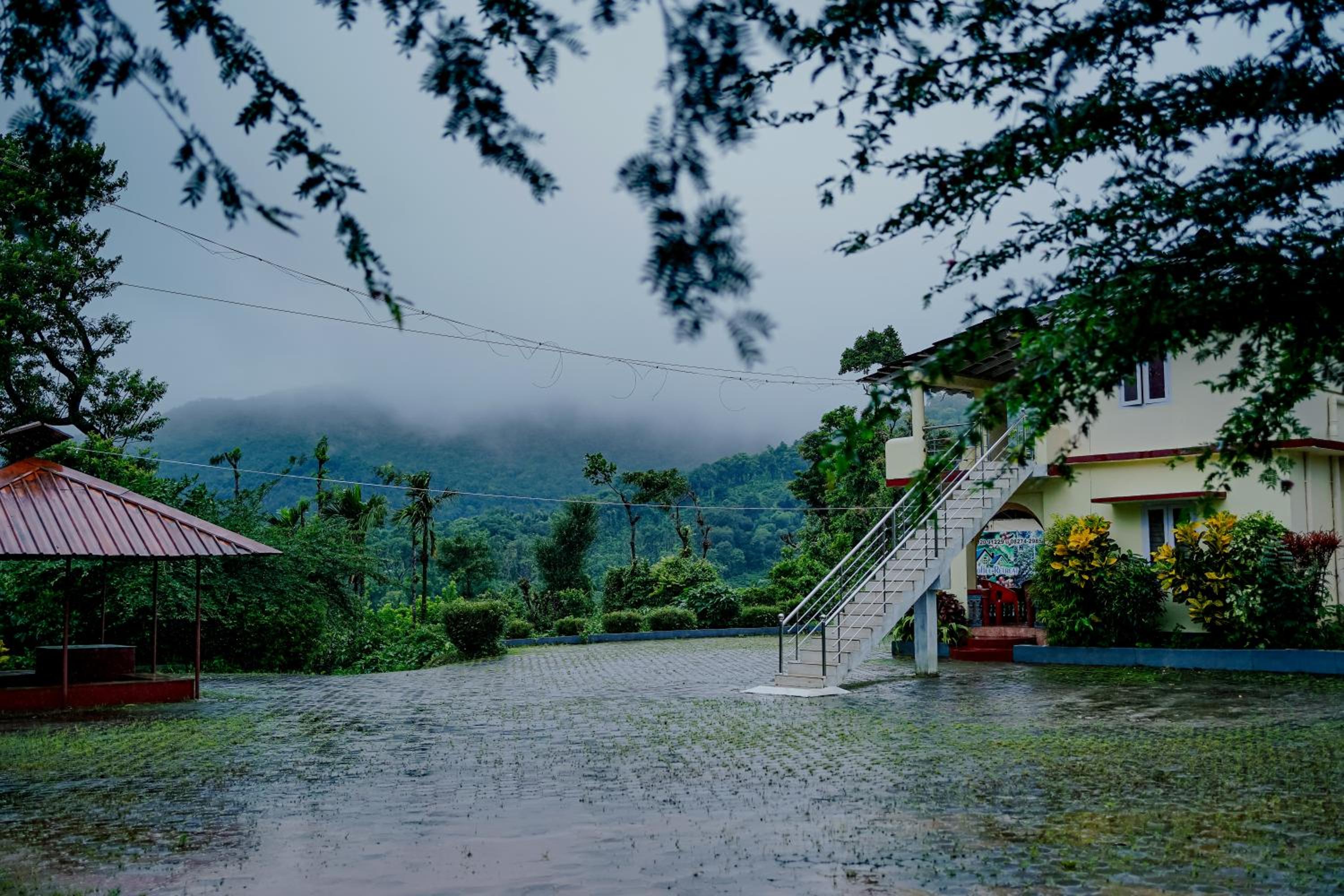 Brahmagiri hills homestay view 2