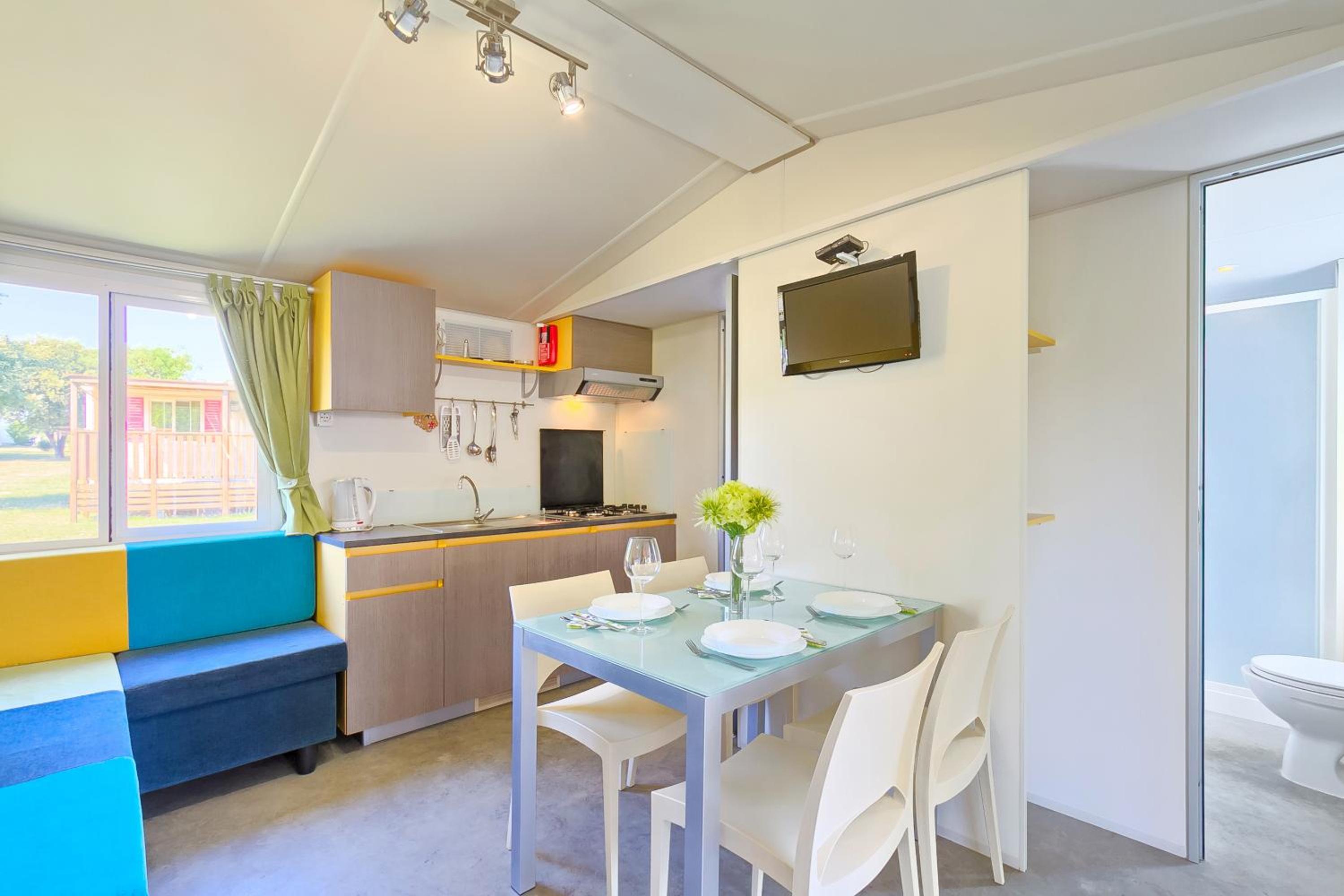 Quality Mobile Homes in Camping Kazela