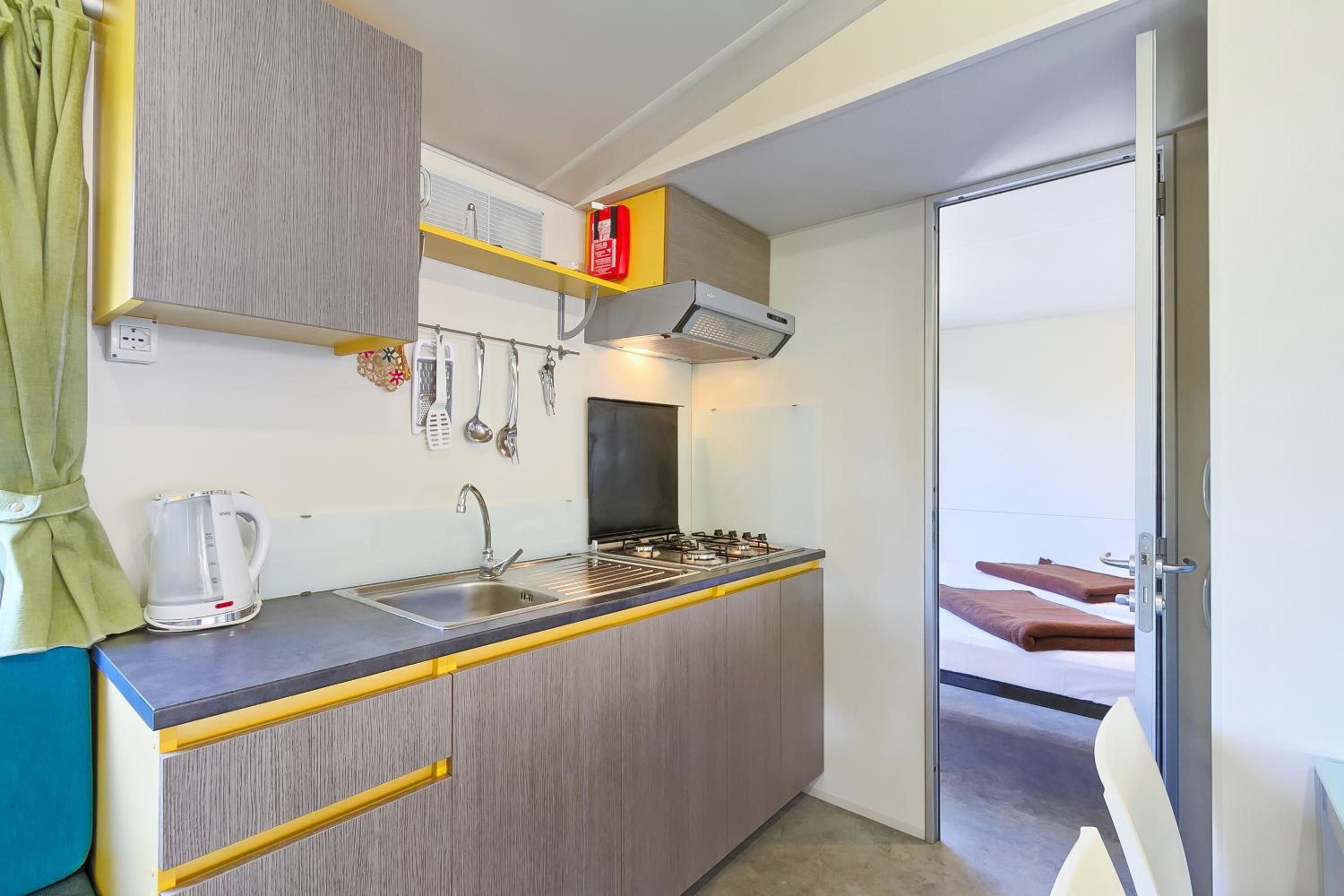 Quality Mobile Homes in Camping Kazela