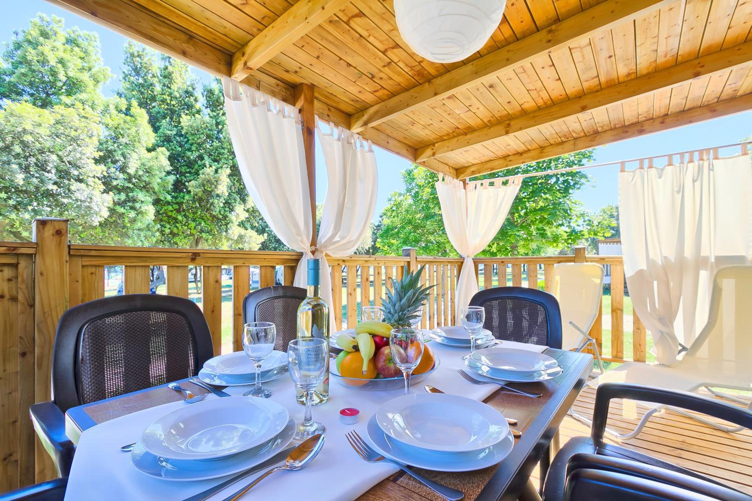 Quality Mobile Homes in Camping Kazela