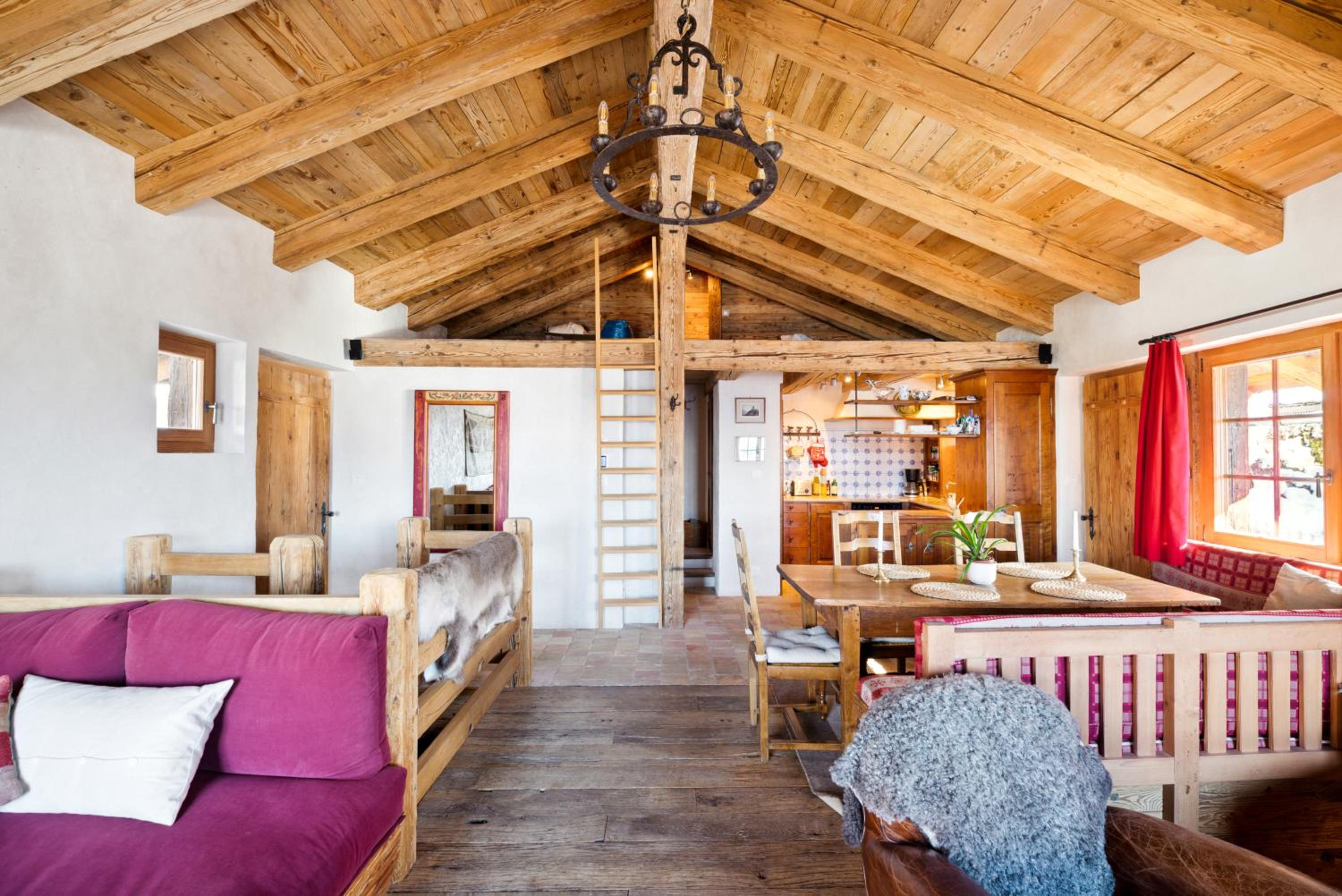 La Ruinette-lovely Ski Inski Out Verbier Chalet