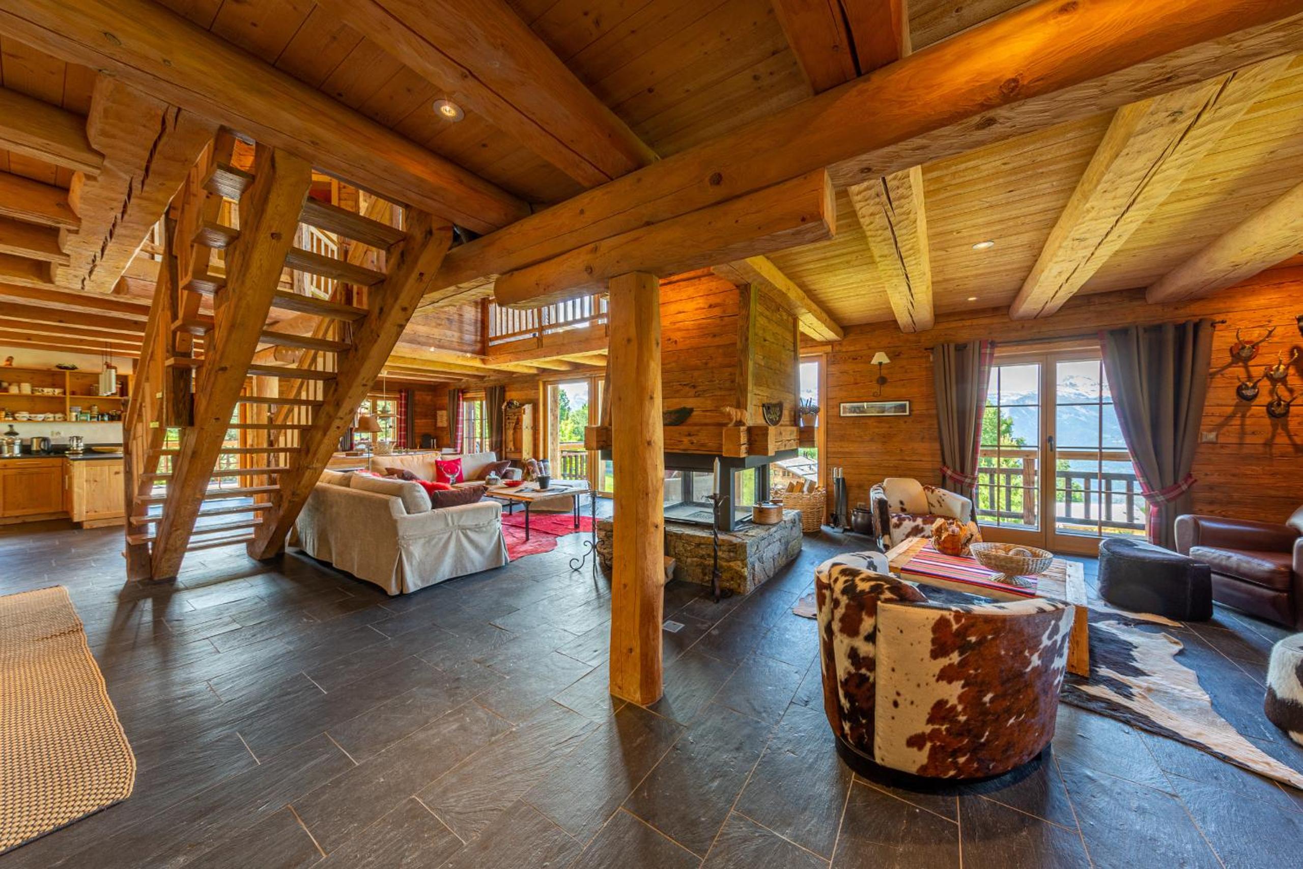 Chalet Valkyria superbe ski-in ski-out
