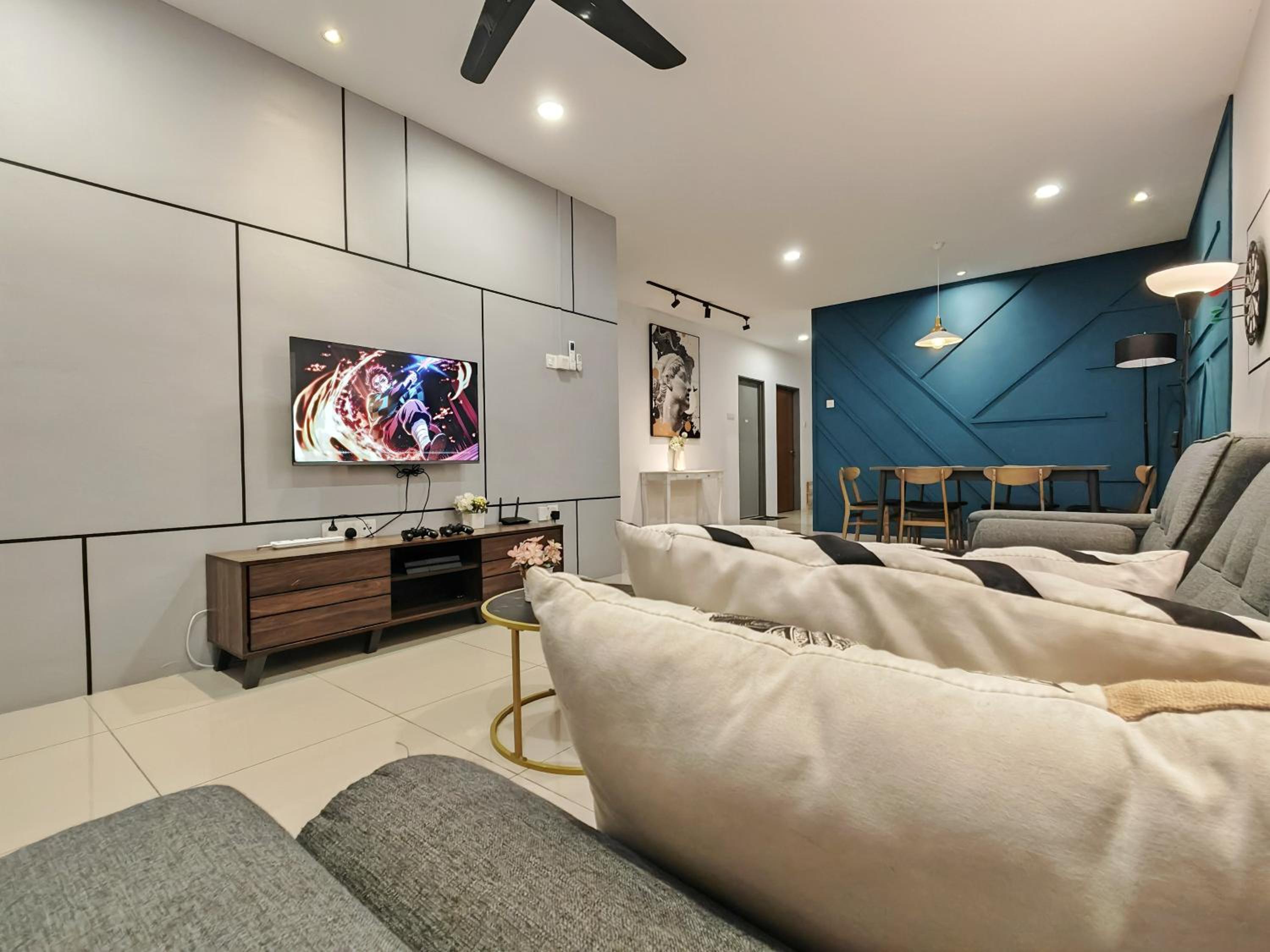 6-7Pax 3BR Waterpark Condo W Ps4 Near Ipoh Town photo 3
