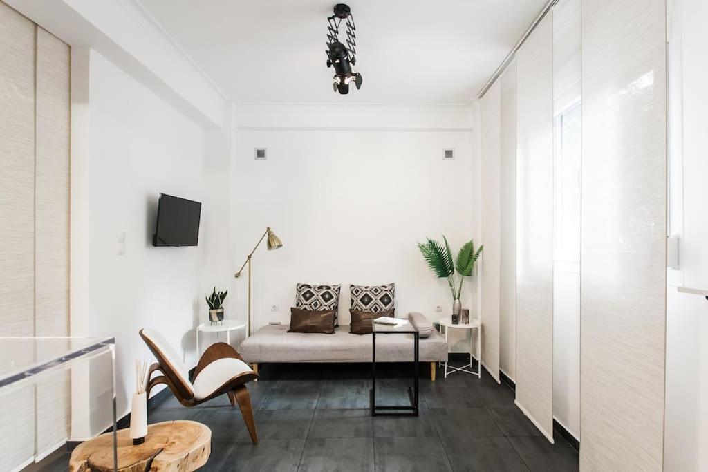 Cosy minimal apt close to Kallimarmaro