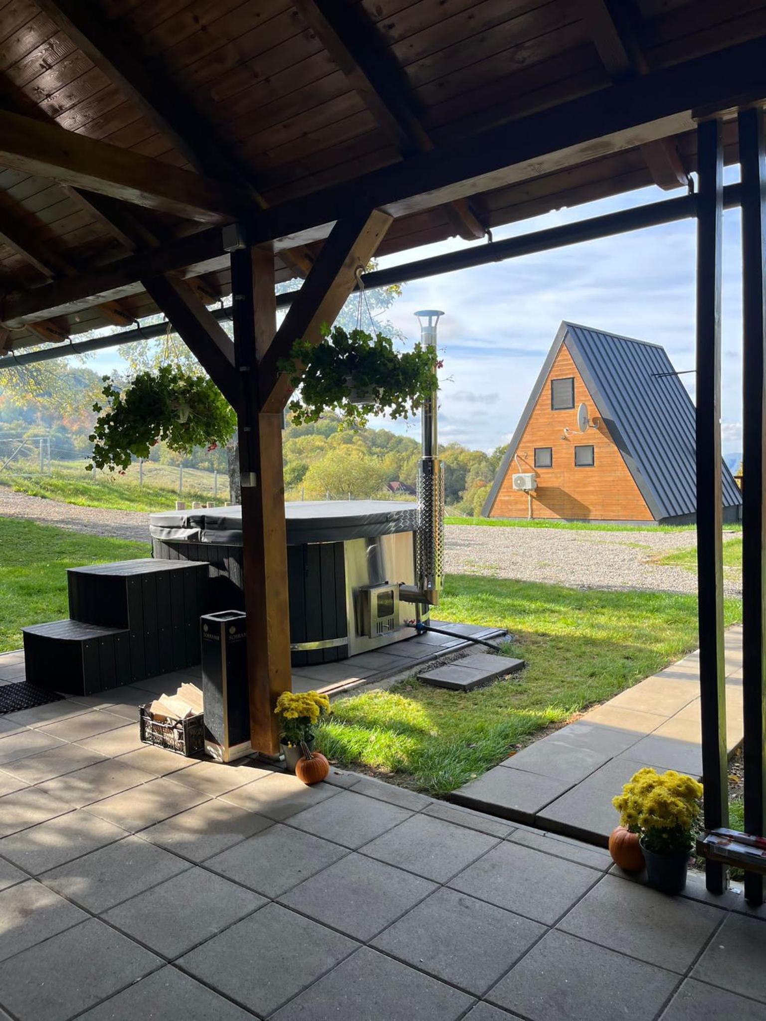 Rock Valley Cabins A-frame view 3