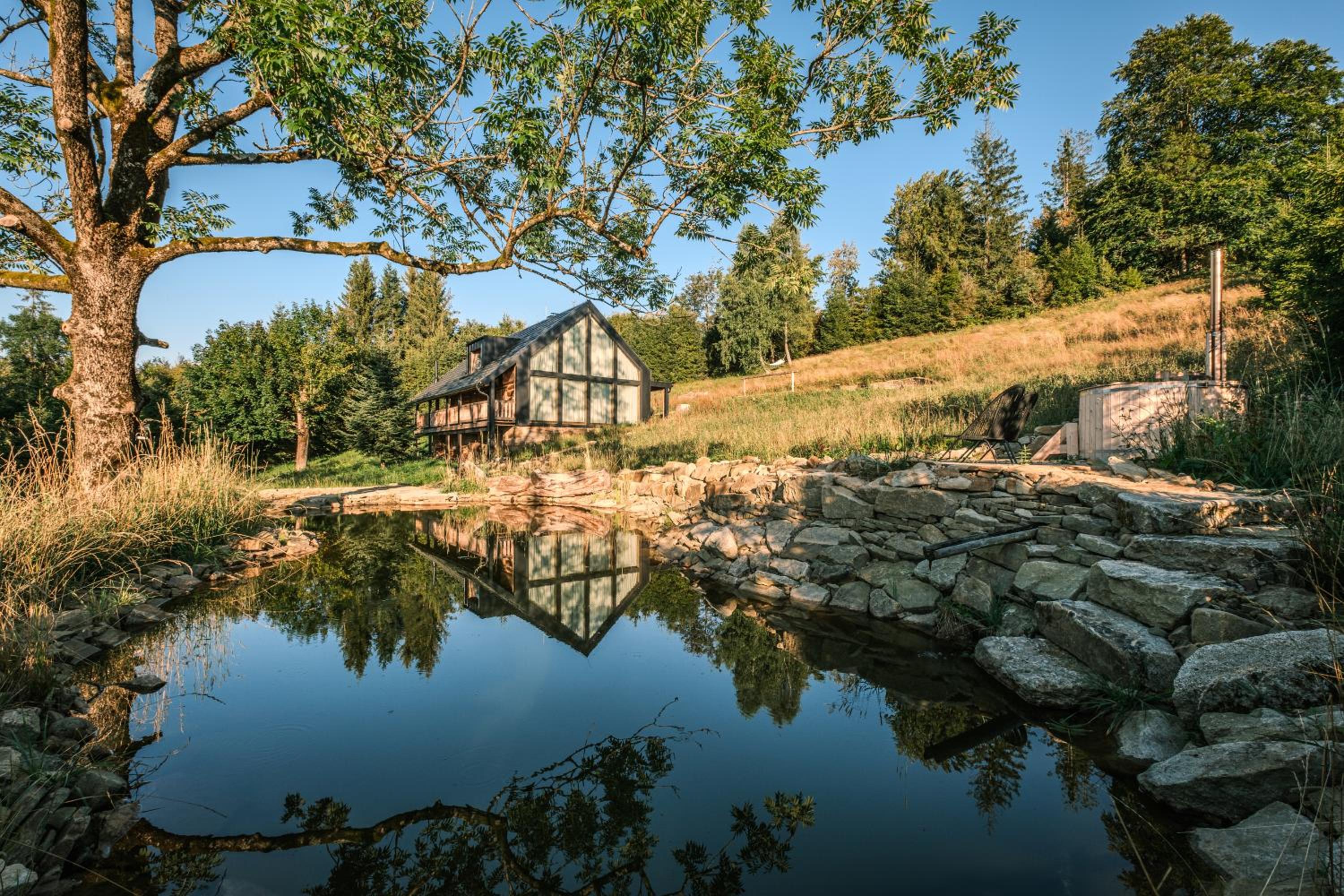 Chata Pytlorka Beskydy offgrid wellness
