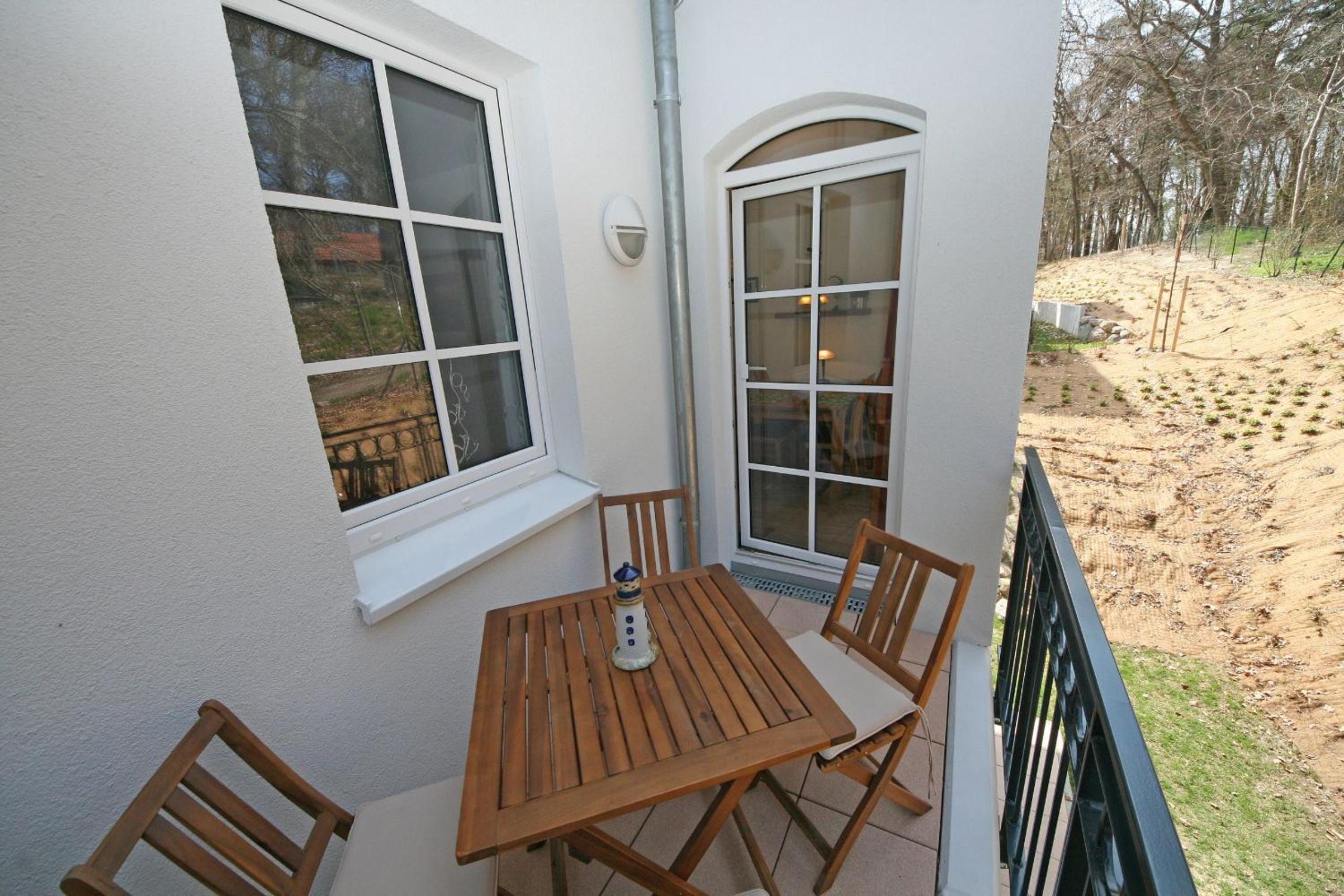 Haus Meeresblick A 1 23 Strandmuschel mit Balkon
