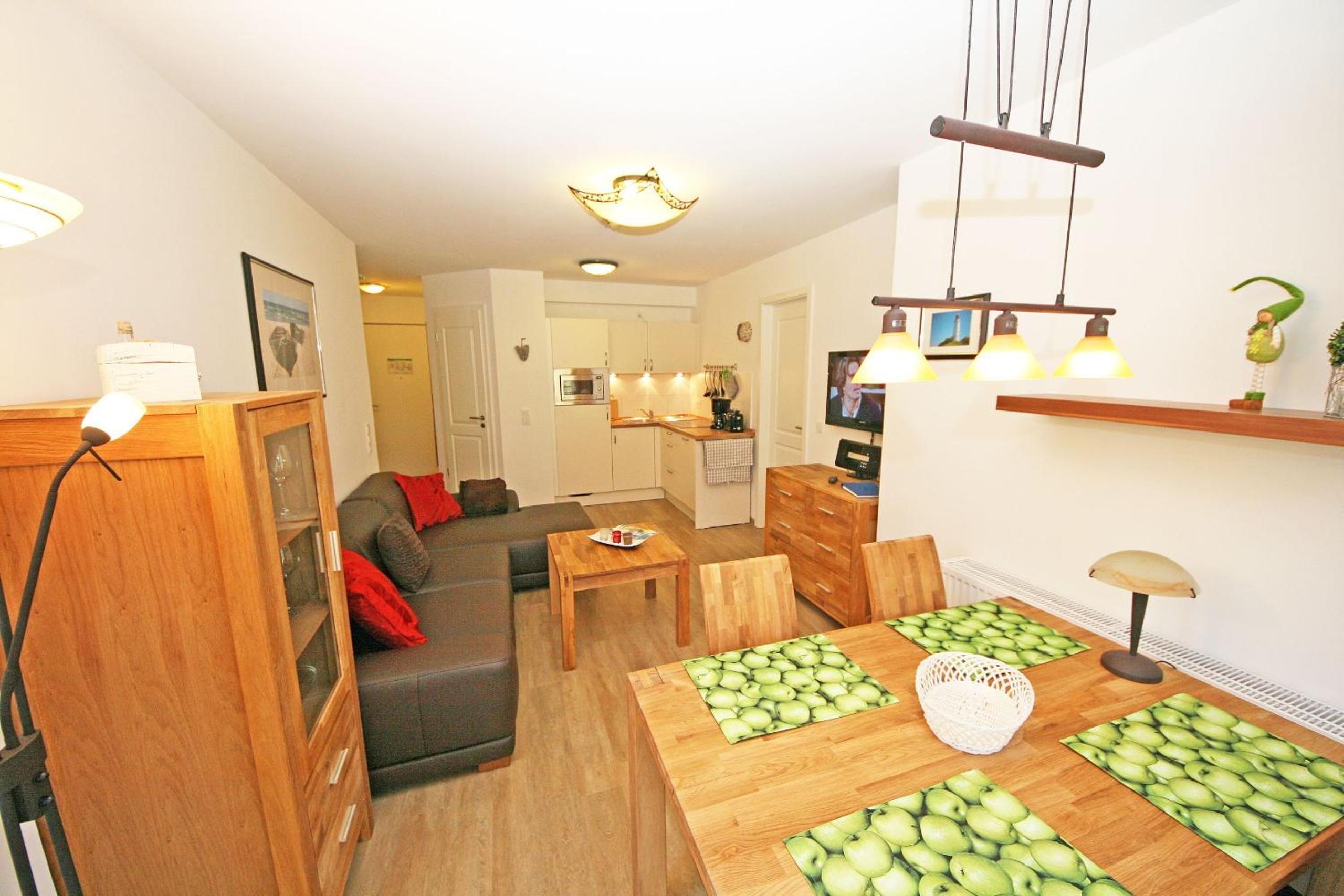 Haus Meeresblick A 1 23 Strandmuschel mit Balkon