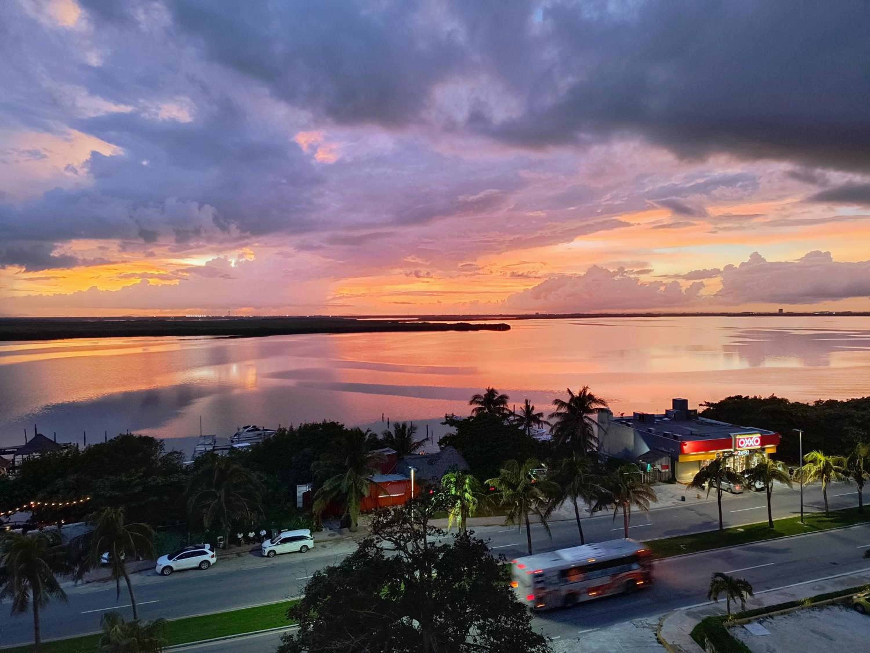 Brand new studio at the beach, sunset view