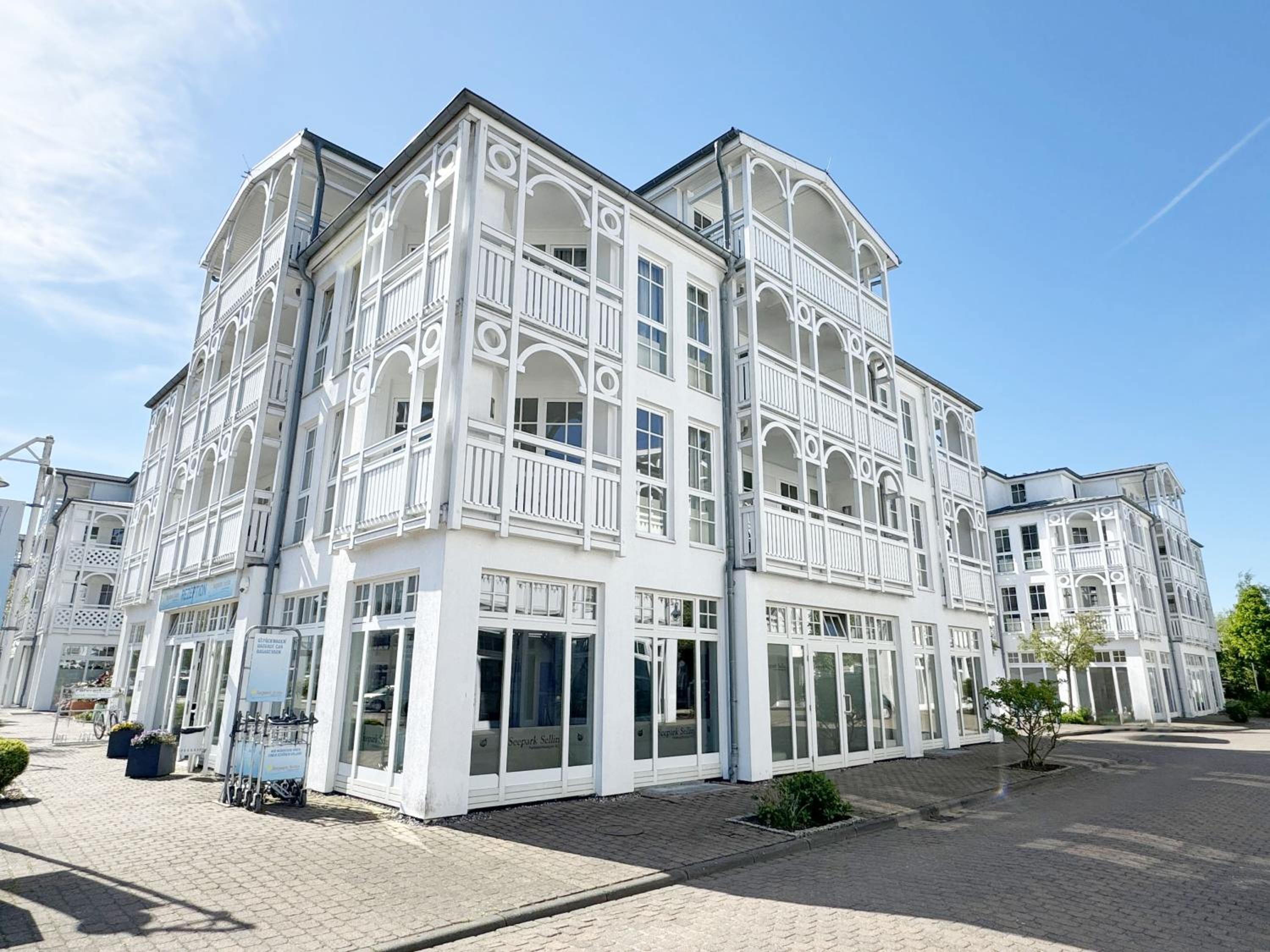 Seepark Sellin - Haus Altensien Whg 466 mit Balkon