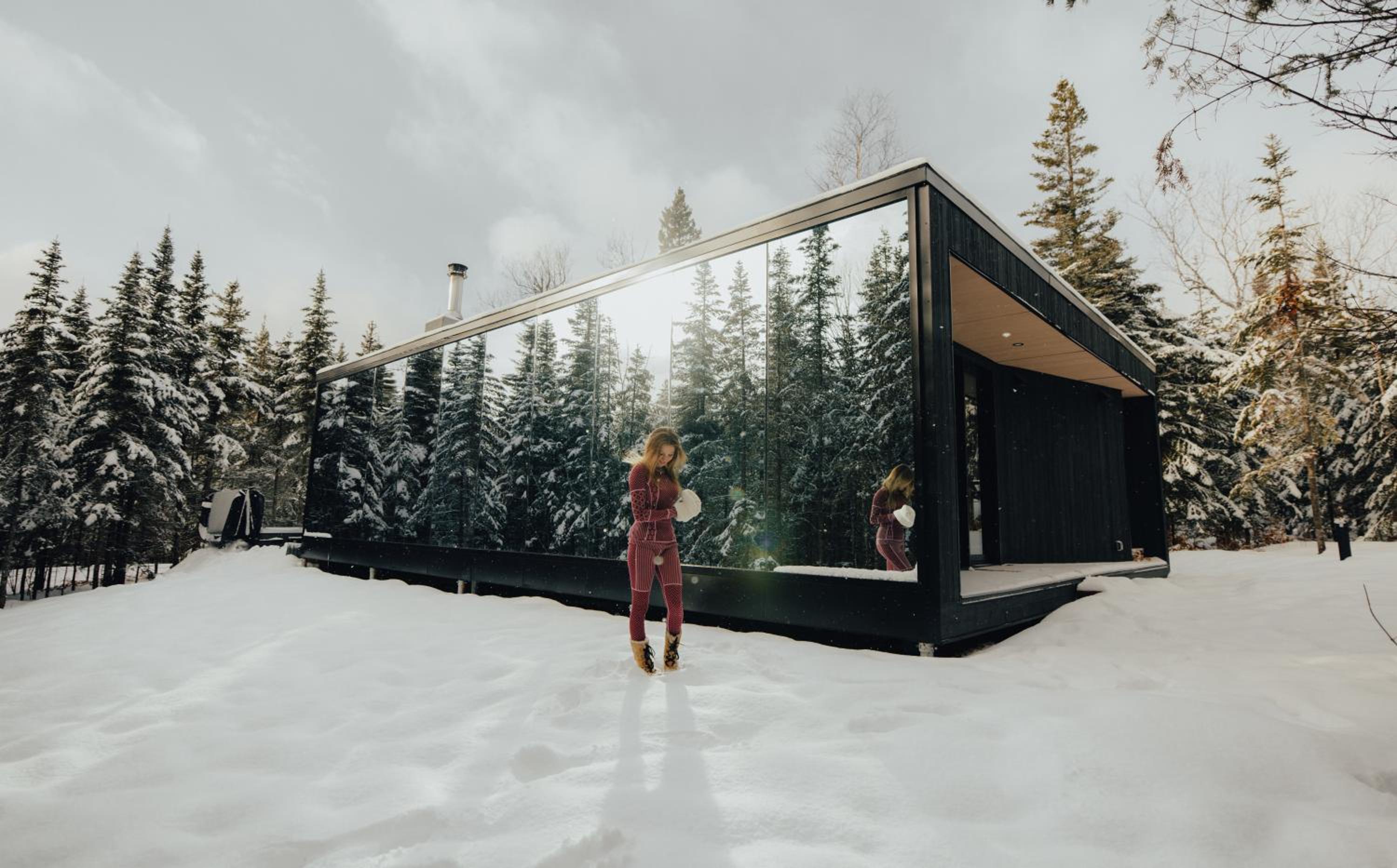 Réflexion Charlevoix - Maisons Miroirs